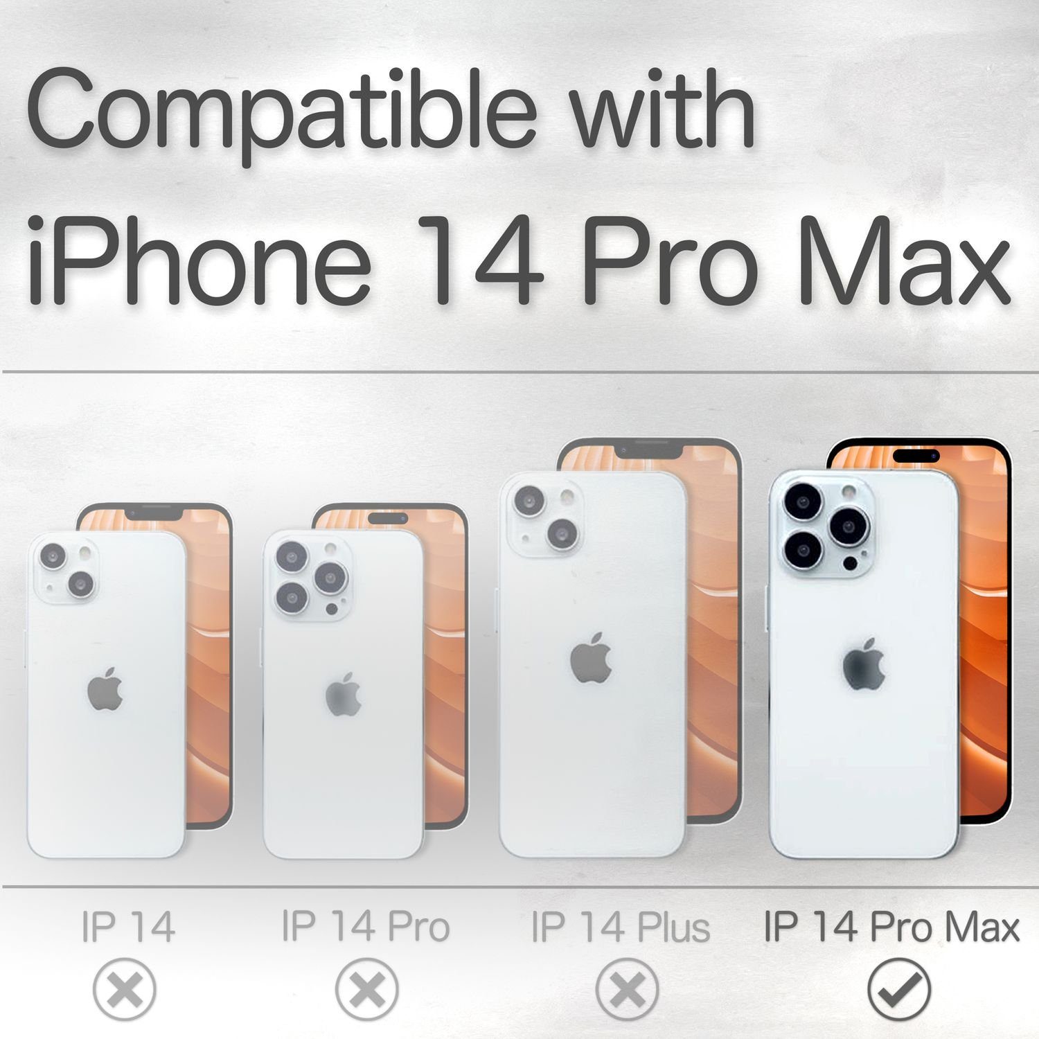 Nalia Flip Case Apple iPhone 14 Pro Max 17 cm (6,7 Zoll), Echt Leder Flip Case Hülle / Magnetverschluss / Premium Leather Case