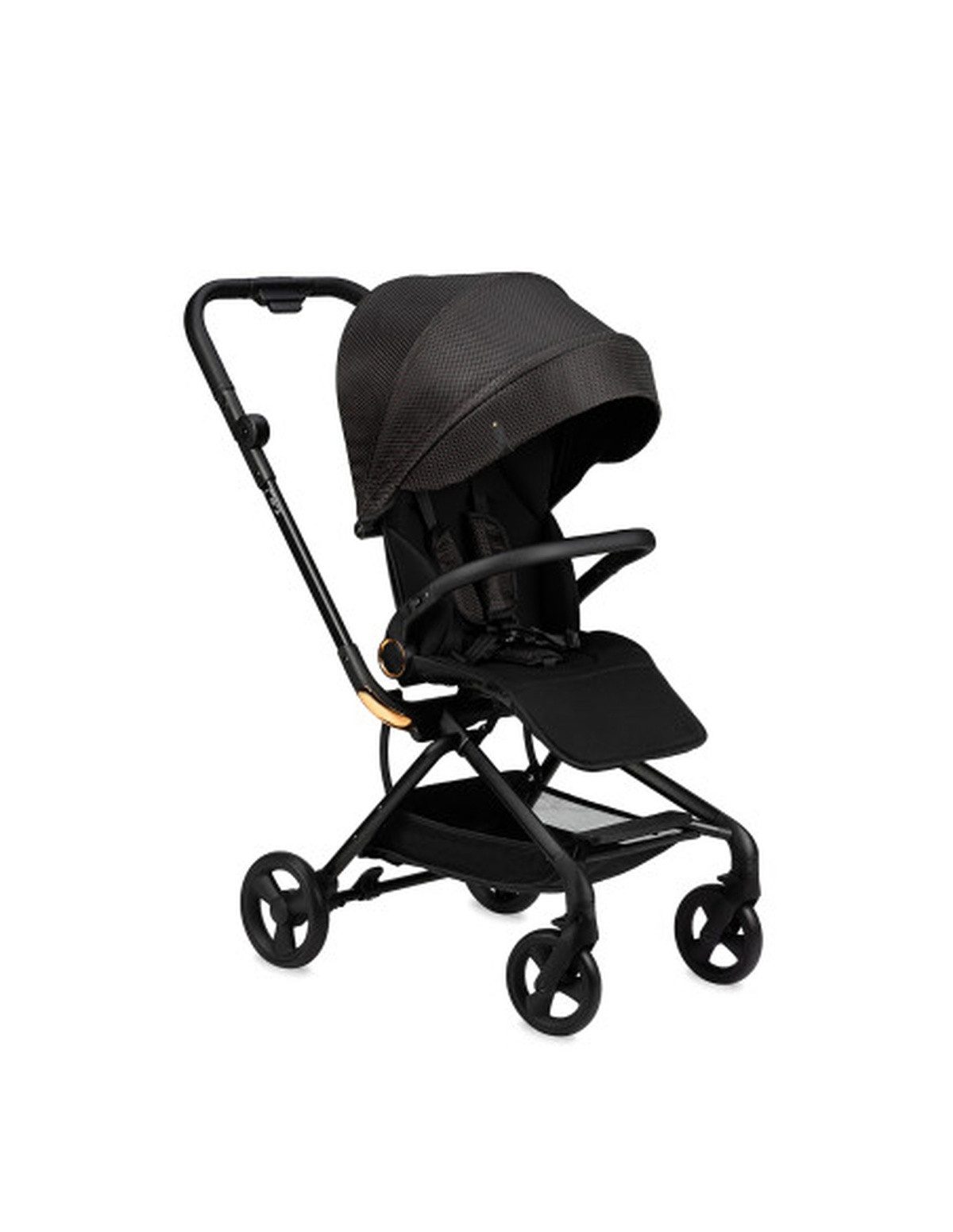 Kinder-Buggy MoMi ADELLE Kinderwagen schwarz, leicht, wendig