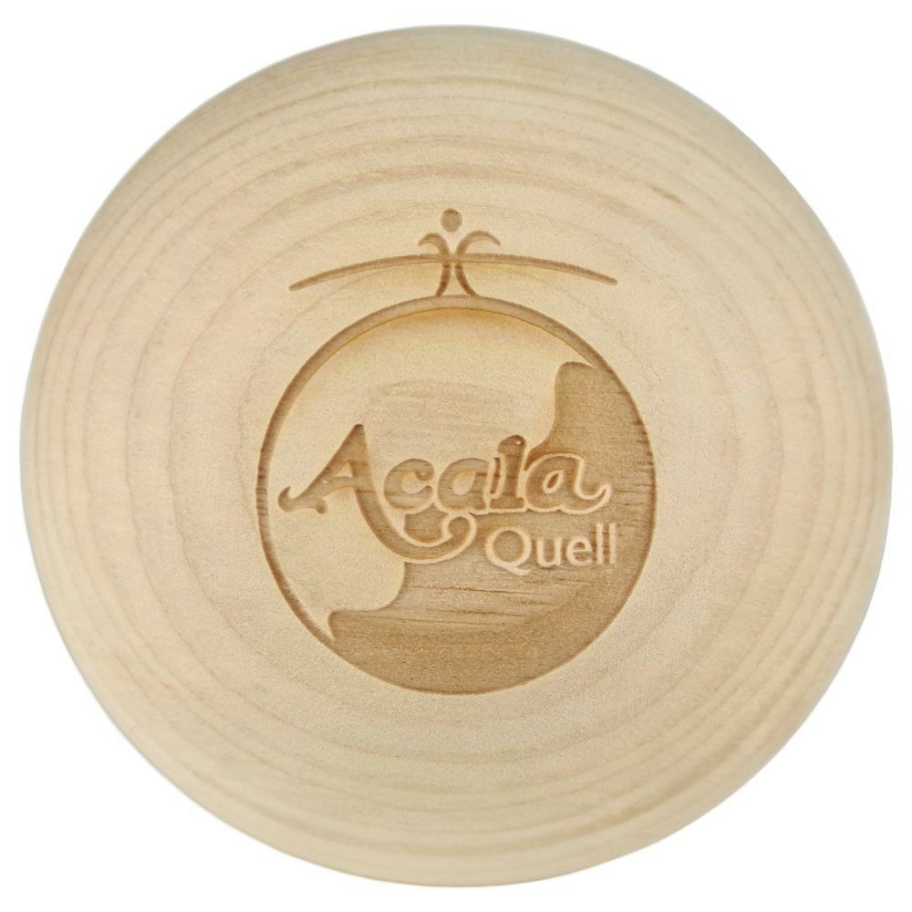 AcalaQuell Wasserkaraffe Zirbenholzkugel 70mm für Glas Karaffe Aurora