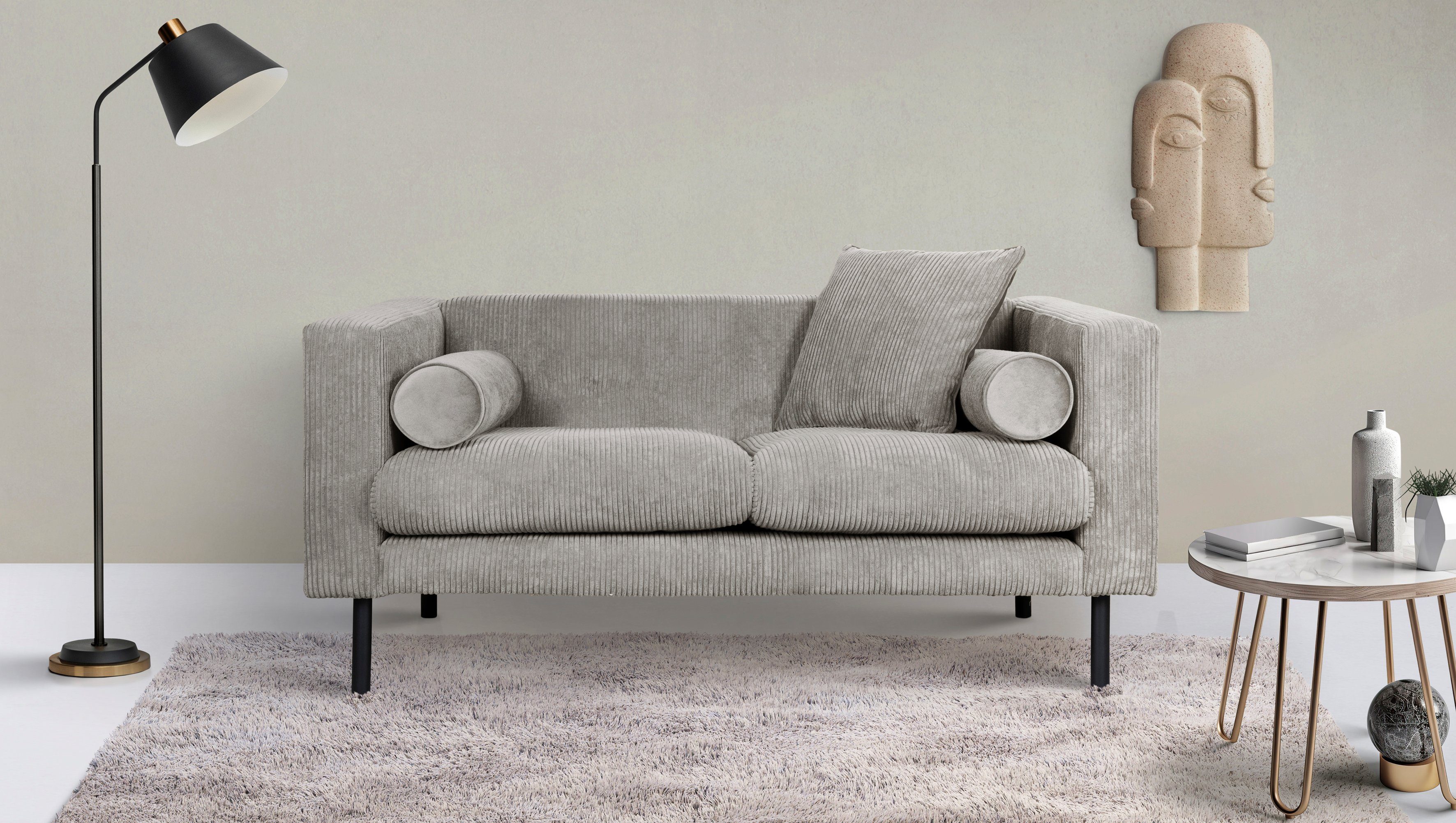 Guido Maria Kretschmer Home&Living 2-Sitzer "Lillibeth Designsofa mit Welle günstig online kaufen