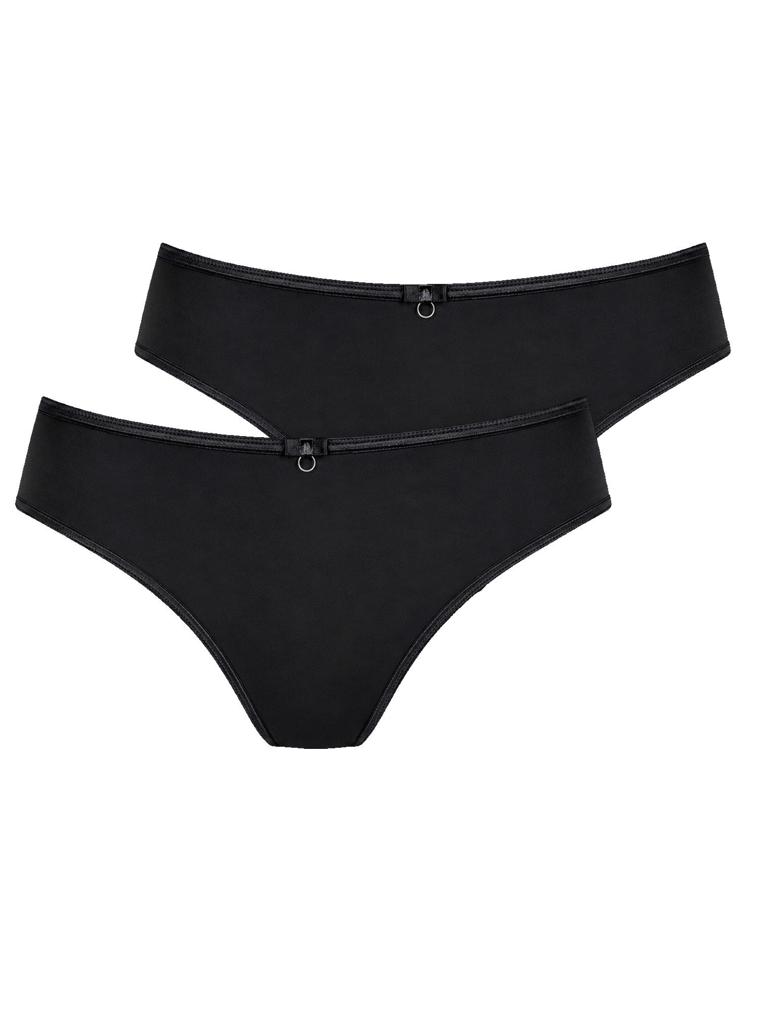 Viania Bikinislip 2er Pack Slip Jessy (Packung, 2-St) Mikrofaserqualität mit höherem Elasthan, für gute Formbeständigkeit