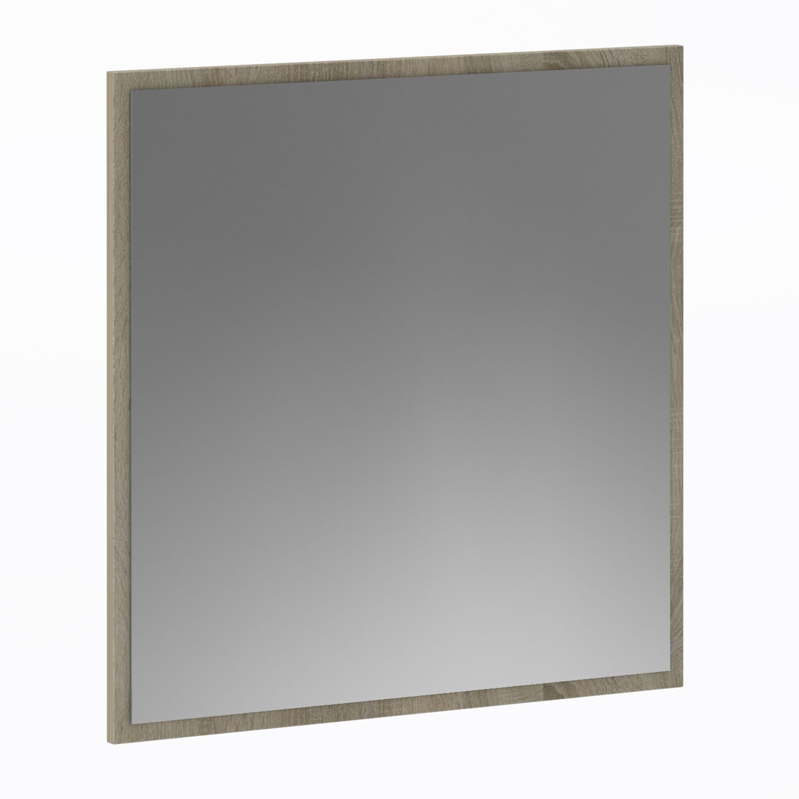 Möbel Akut Wandspiegel Spiegel Bravo Sonoma Eiche 68,5x68,5 cm