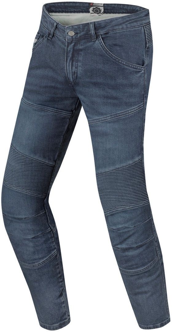 Bogotto Motorradhose Streton Motorrad Jeans Knieprotektoren enthalten
