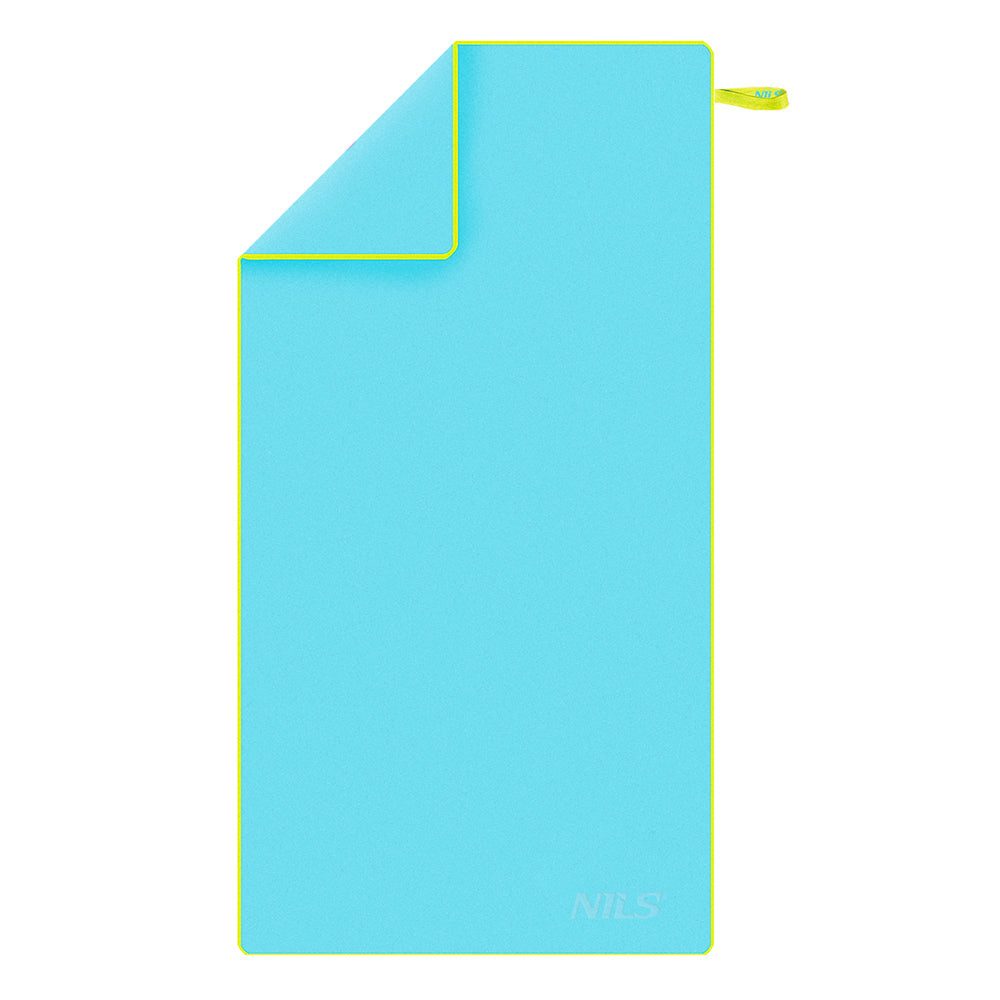 Nils Reisehandtuch Sporthandtuch Badetuch Mikrofasertuch (Mikrofaser, 70.0x140.0 cm, Spar-Set, 1-tlg., 140 x 70 cm saugfähig, saugfähig, schnelltrocknend, gesäumt, 208 g)