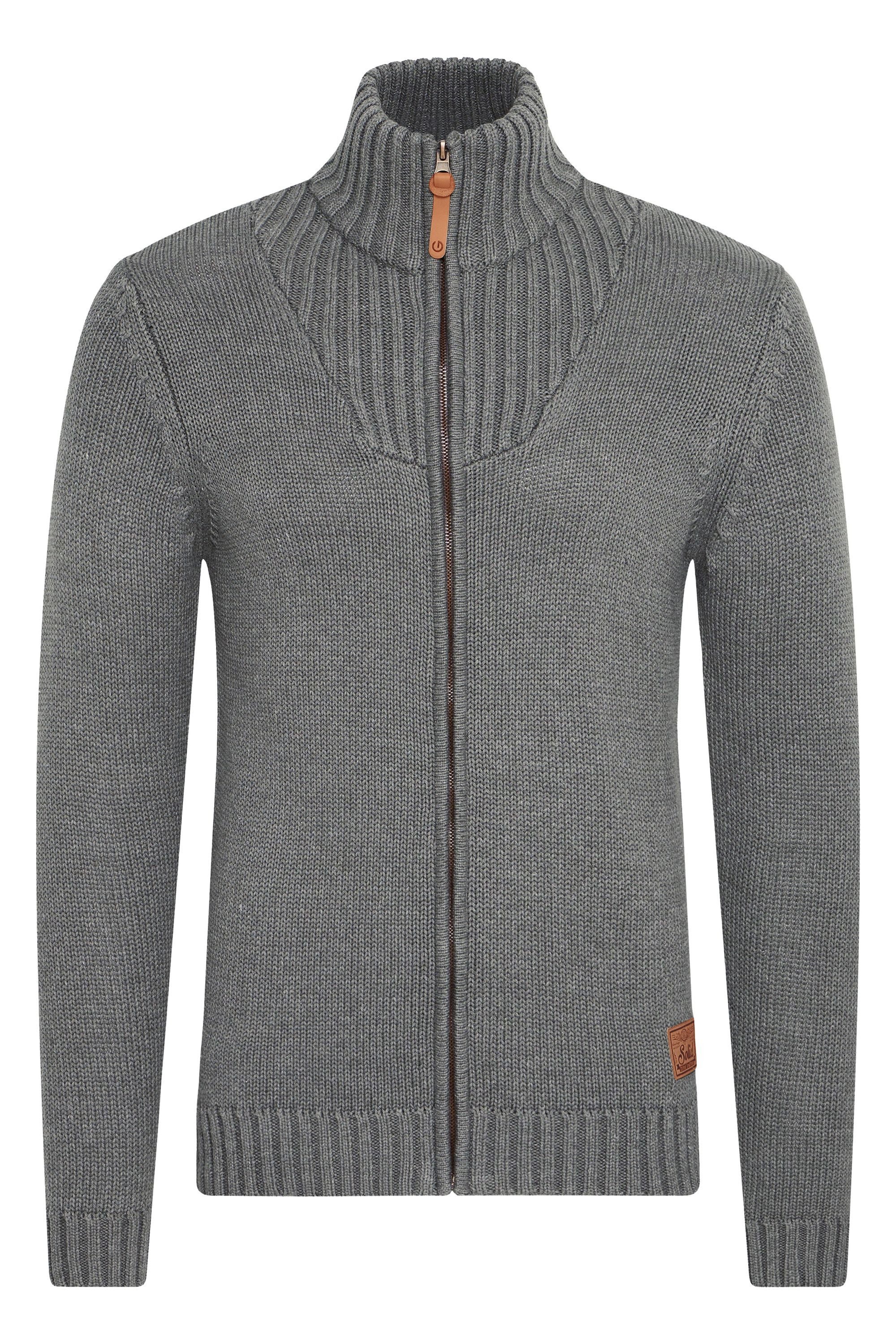 !Solid Strickjacke SDPoul Strickjacke mit Stehkragen günstig online kaufen