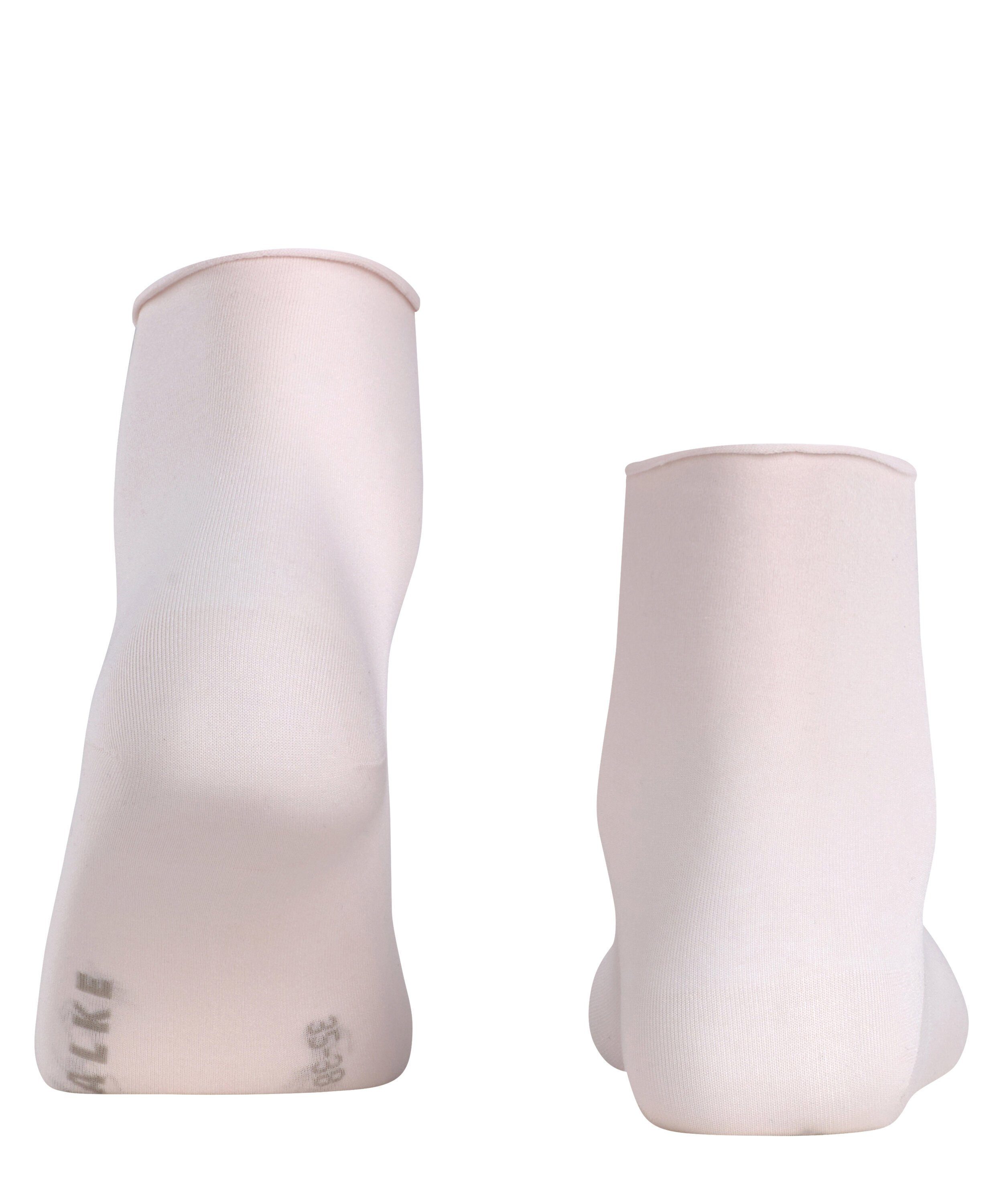 FALKE Kurzsocken Cotton Touch (1-Paar) mit femininem Rollrand