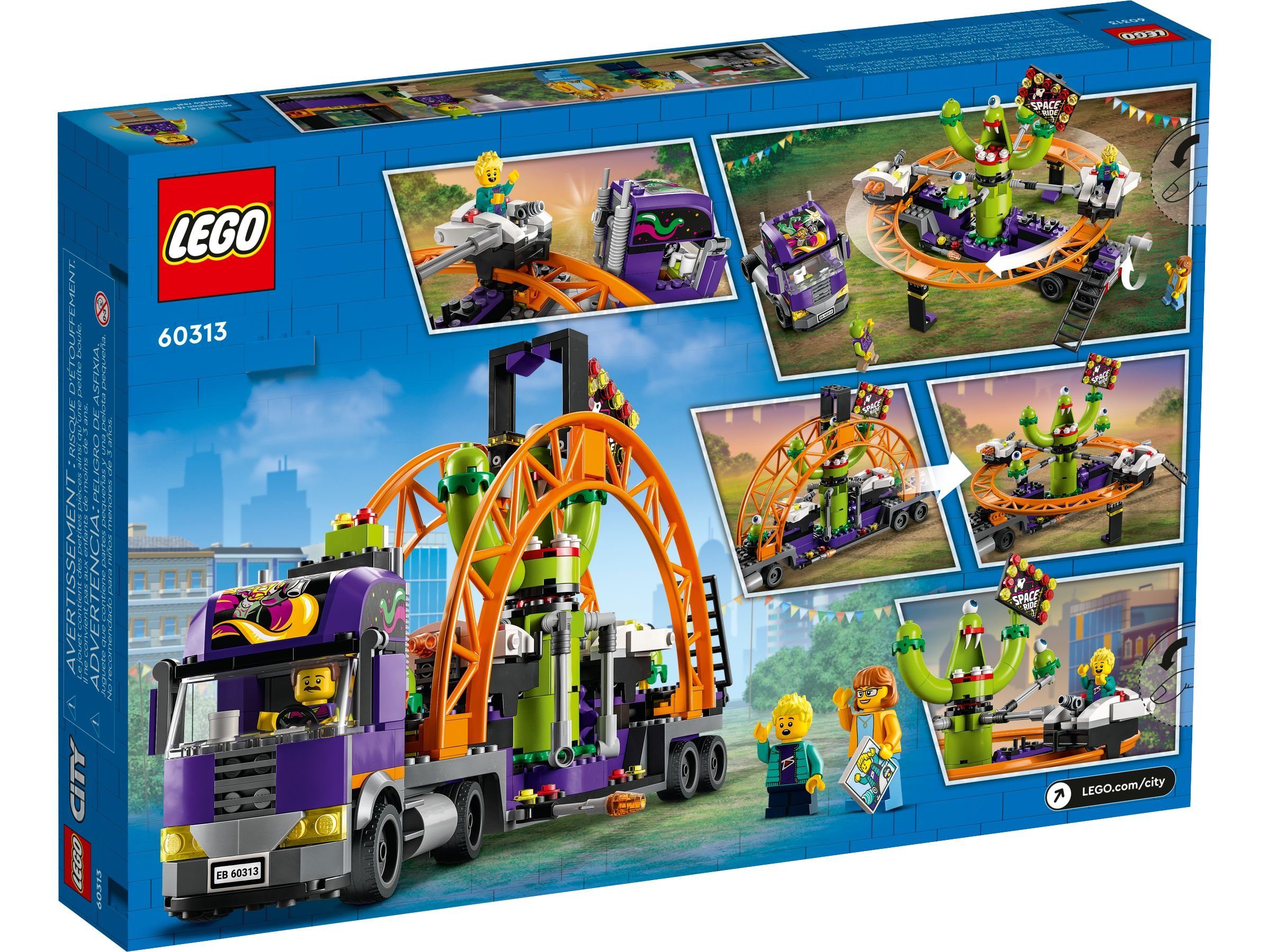 LEGO® LEGO® City 60313 LKW mit Weltraumkarussell Konstruktionsspielsteine, günstig online kaufen