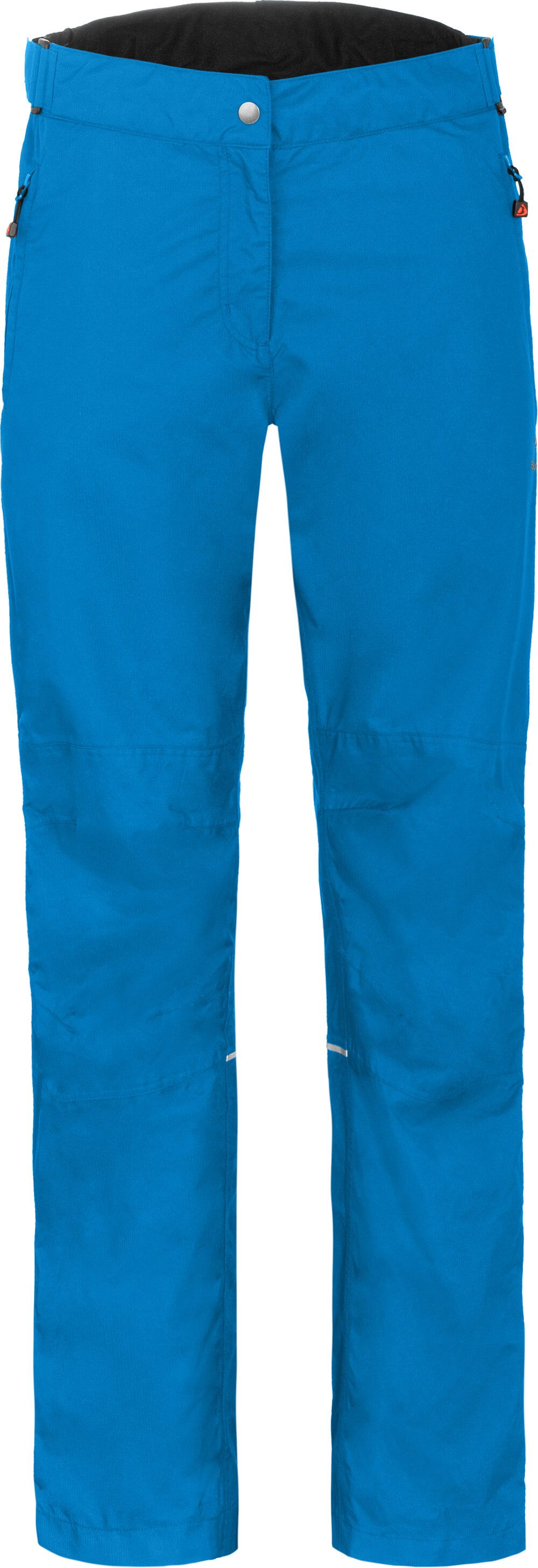 Bergson Regenhose LYNDE Damen Regenhose, Netzfutter, 12000 mm Wassersäule, Kurzgrößen, blau