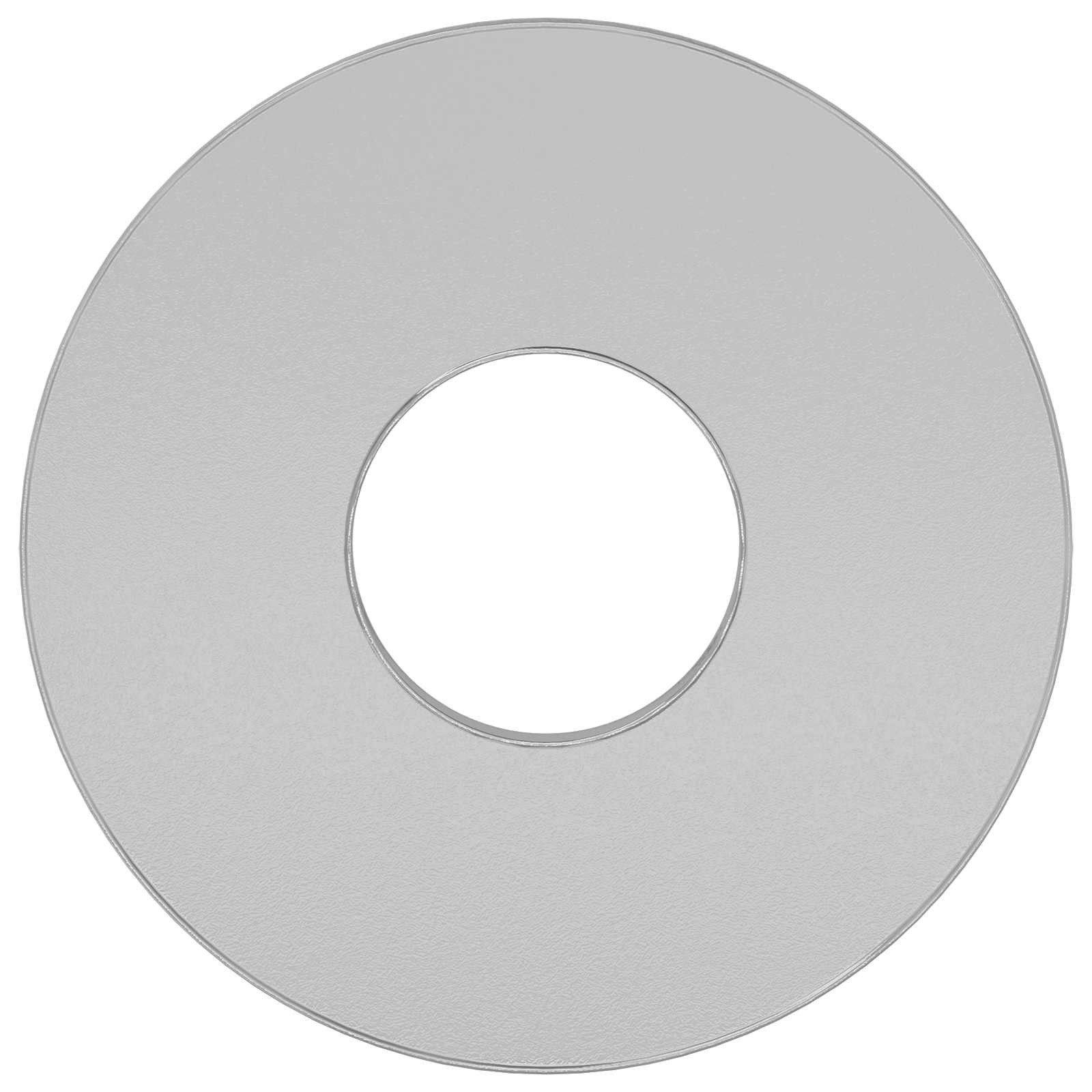 vidaXL Unterlegscheibe, Unterlegscheiben 12 pcs Silber 12 x 12 x 1,2 cm Eisen