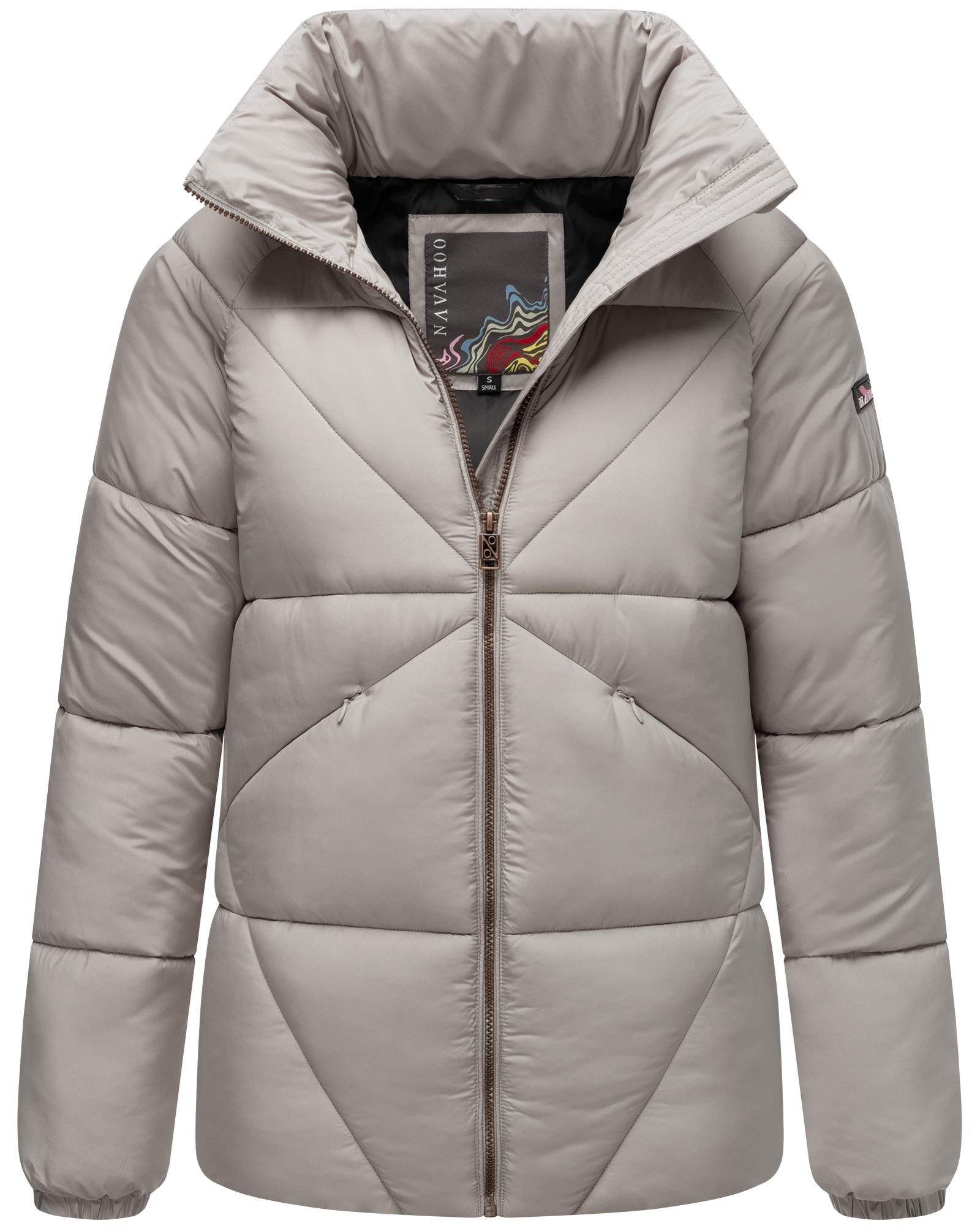 Navahoo Steppjacke Schokolinaa 14 Winterjacke mit modischer Steppung & hohe günstig online kaufen