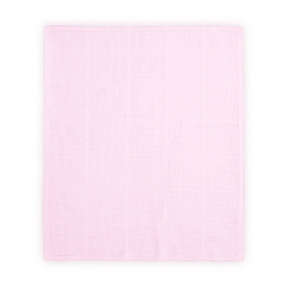 cm, Kuscheldecke 100 Größe x 75 pink Geburt Baumwolle, Babydecke, Babydecke ab Lorelli,