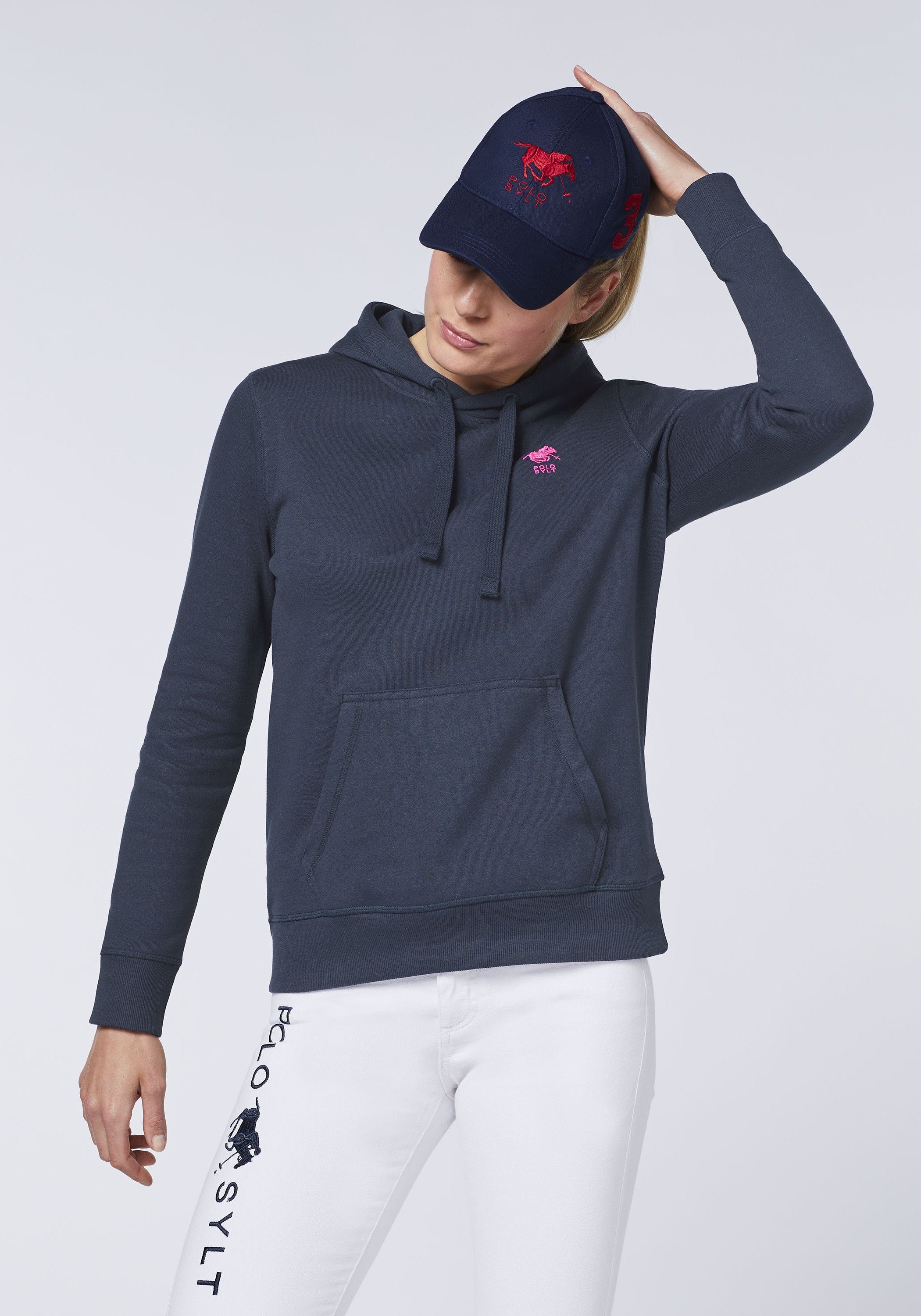Polo Sylt Kapuzensweatshirt mit Logo-Stickerei