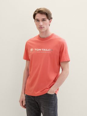 TOM TAILOR T-Shirt T-Shirt mit Logo Print