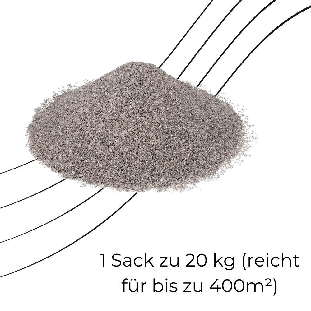 GarPet Rasenkalk Rasenkalk 20 Kg 400m² Garten Kalk Rasen Kalkgestein