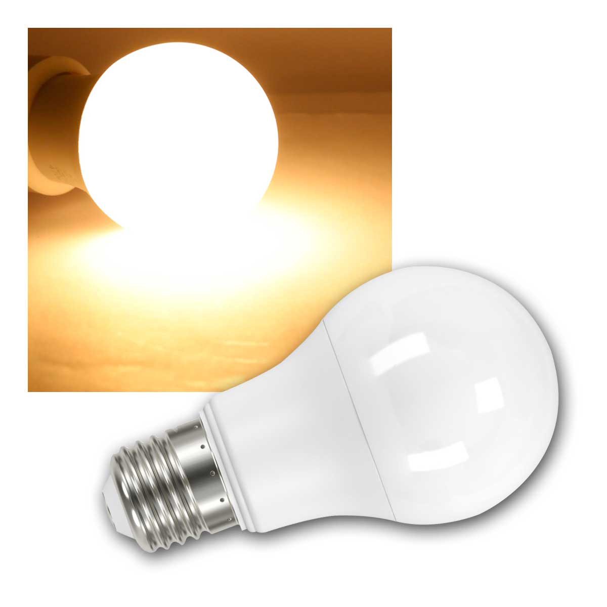 Kanlux LED-Leuchtmittel E27 Birne "IQ-LED A60 5,9W-WW" 806lm, 180°, 6W, warmweiß