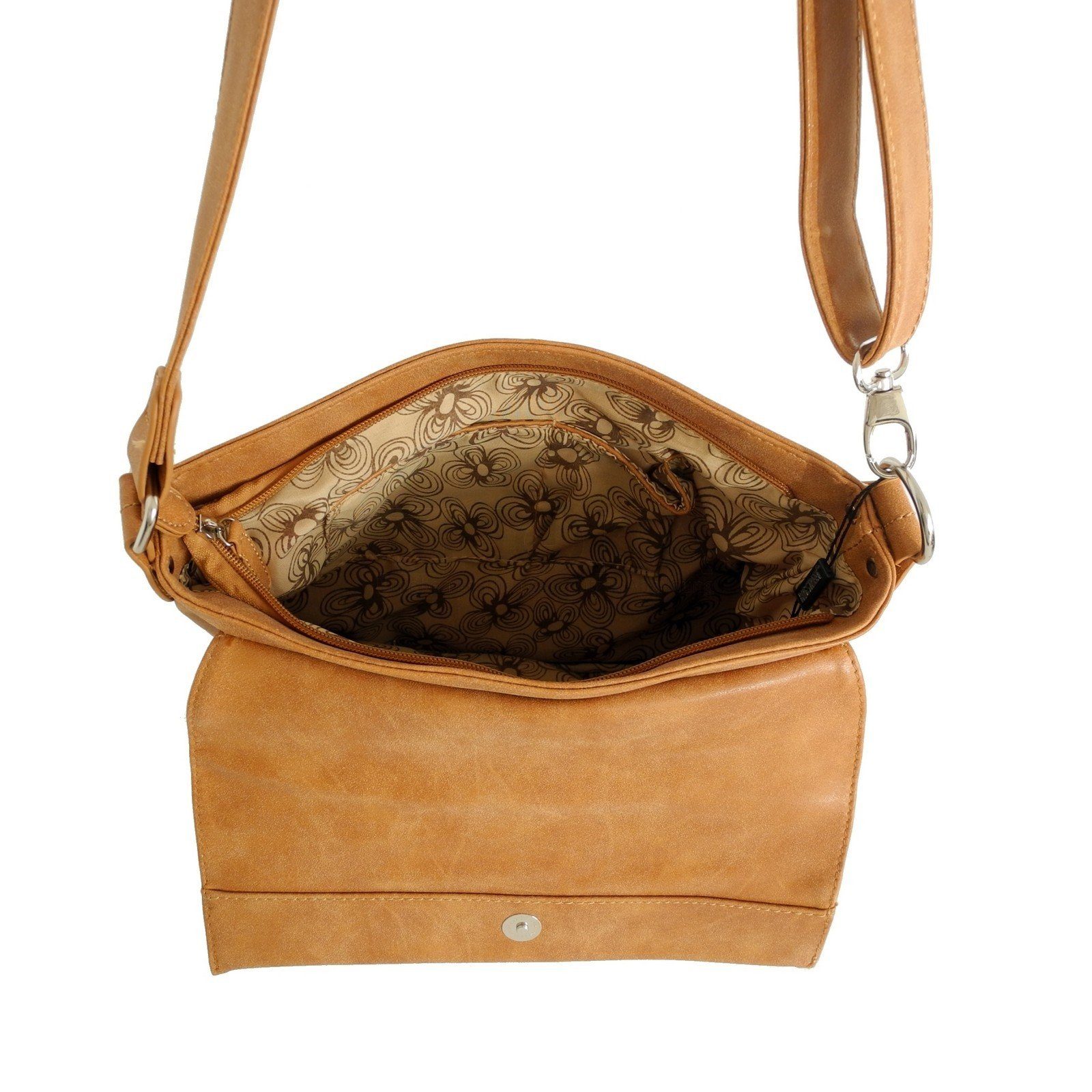 Bag BAG Messengerbag Street Handtasche STREET Cognac Umhängetasche - Damen Auswahl Damentasche