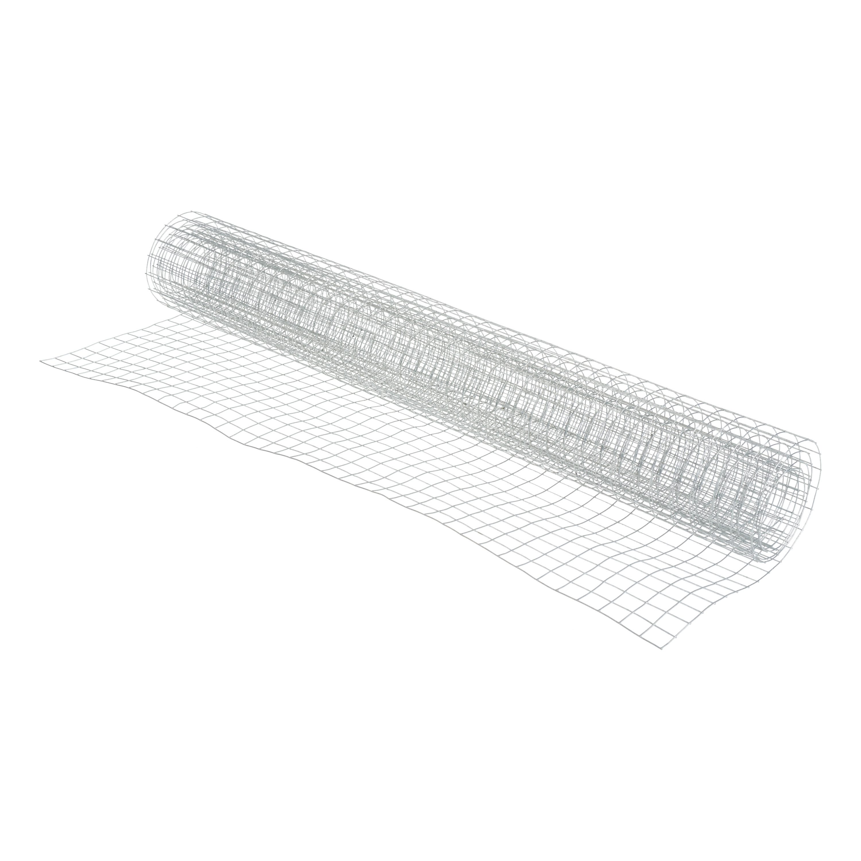 efco Basteldraht Drahtgitter verzinkt 13x13mm Maschen, 1 m x 40 cm