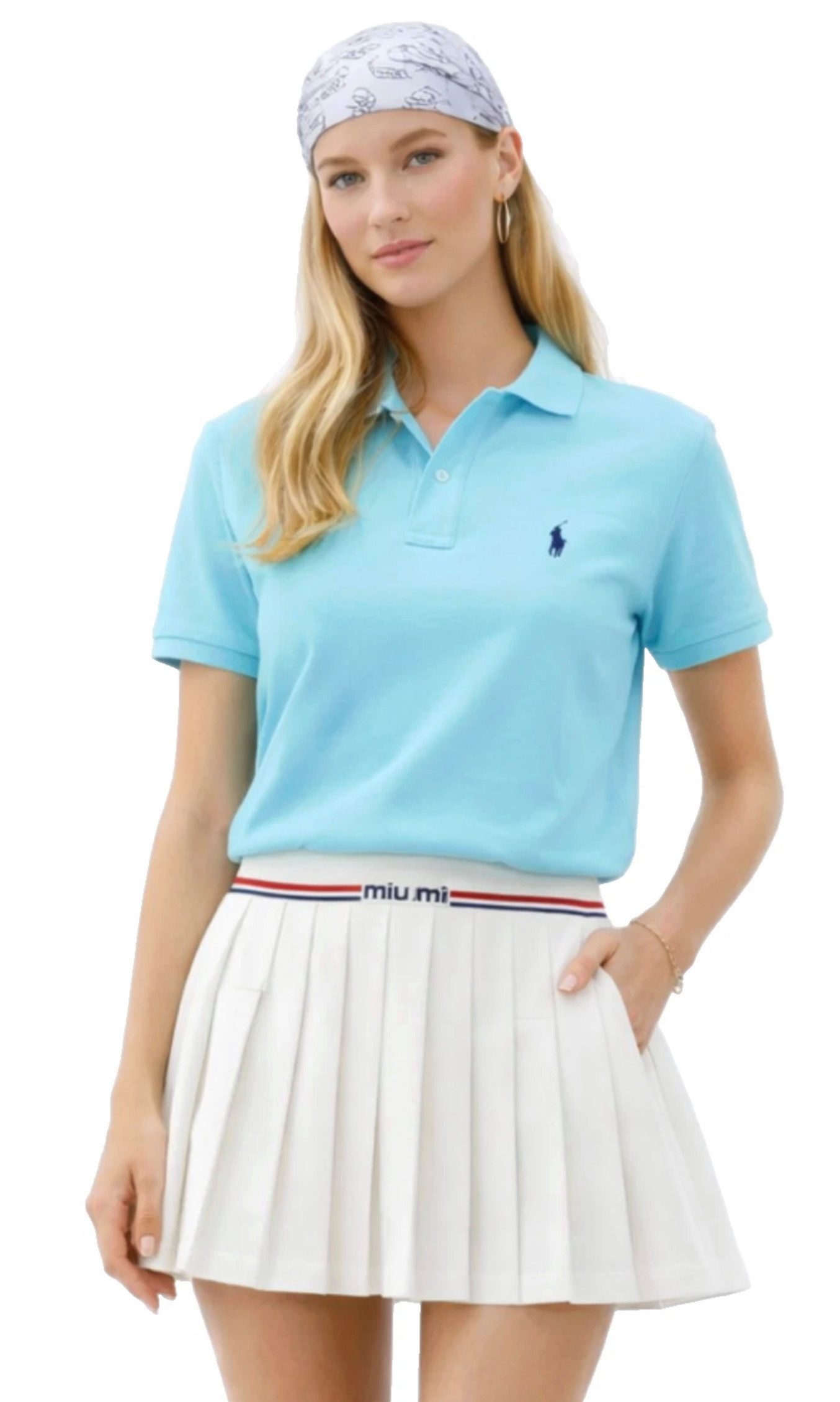 Polo Ralph Lauren Poloshirt Damen Polo Hemd Pony Bluse Classic Fit sofortige Authentifizierung über einen QR-Code