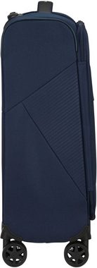 Samsonite Weichgepäck-Trolley Litebeam, midnight blue, 55 cm, 4 Rollen, Handgepäck-Koffer Reisegepäck Reisekoffer TSA-Zahlenschloss