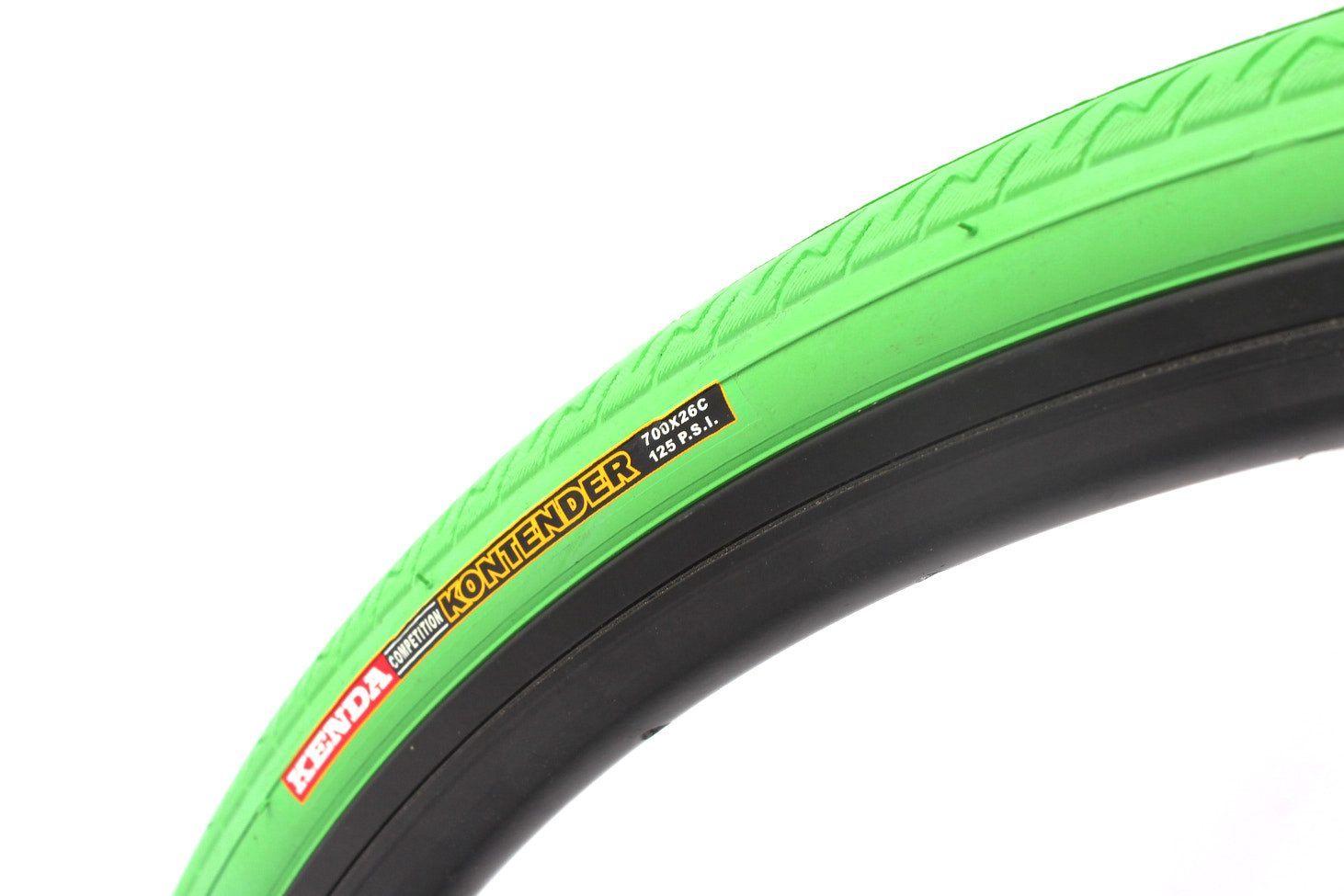 KHEbikes Fahrradreifen KENDA Kontender Reifen 28" / 700x26C Grün – Fixie Rennradreifen, (1-tlg)