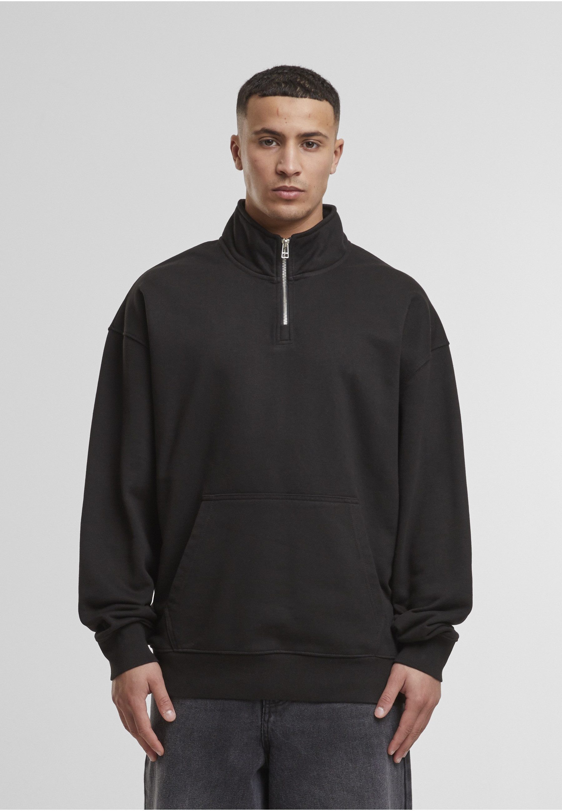 DEF Sweater DEF DEF Zipper Crewneck (1-tlg)