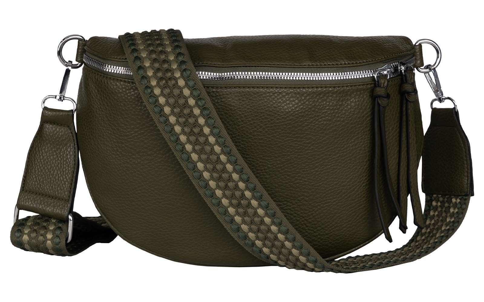 EAAKIE Gürteltasche Bauchtasche Umhängetasche Crossbody-Bag Kunstleder günstig online kaufen