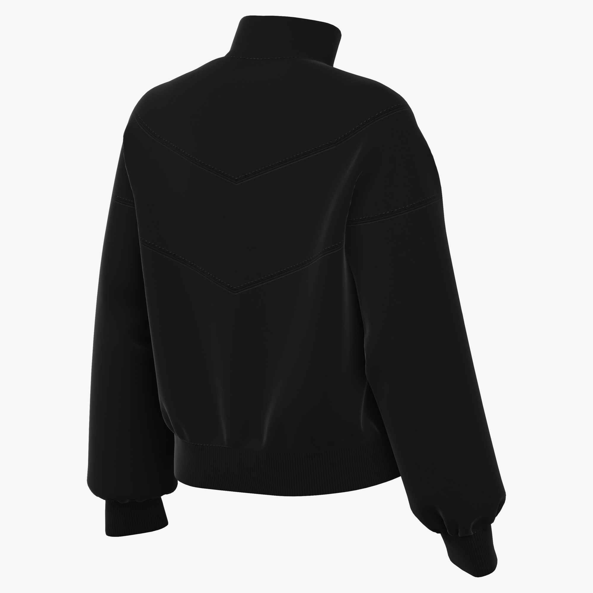 Nike Sportswear Trainingsjacke W NSW NK WR POLY KNIT JKT sportlicher Stil, mit Stehkragen, wasserabweisend, windabweisend
