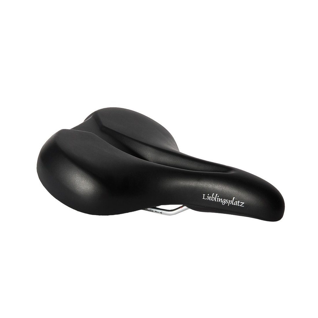 P&P Bequemsattel Fahrradsattel Bequemsattel Lieblingsplatz 650, Uni, 265x205mm, 496g