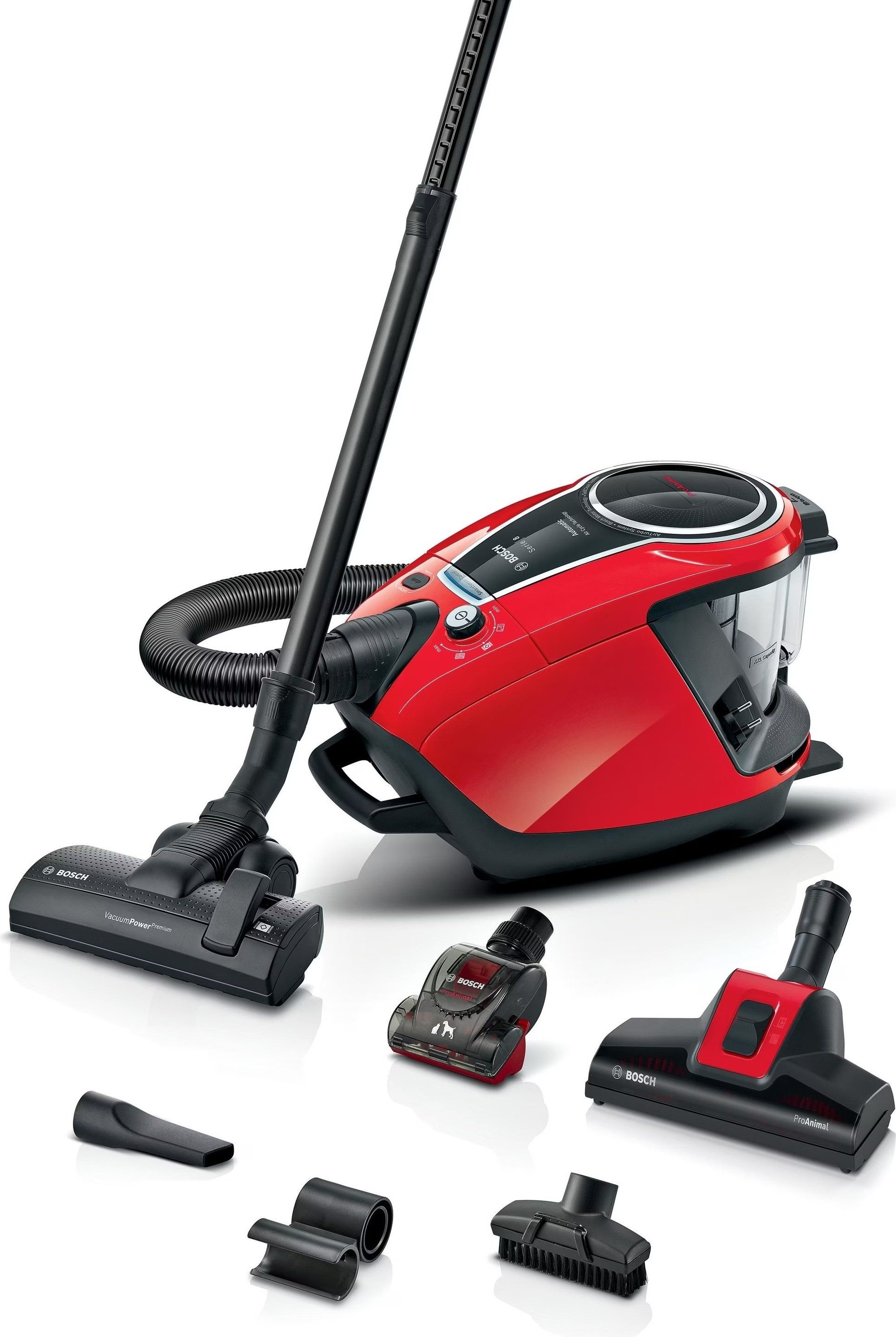 BOSCH Bodenstaubsauger Relaxx'x Series 8 ProAnimal BGS7PET1, 800 W, beutellos, Staubsauger mit Minibürste
