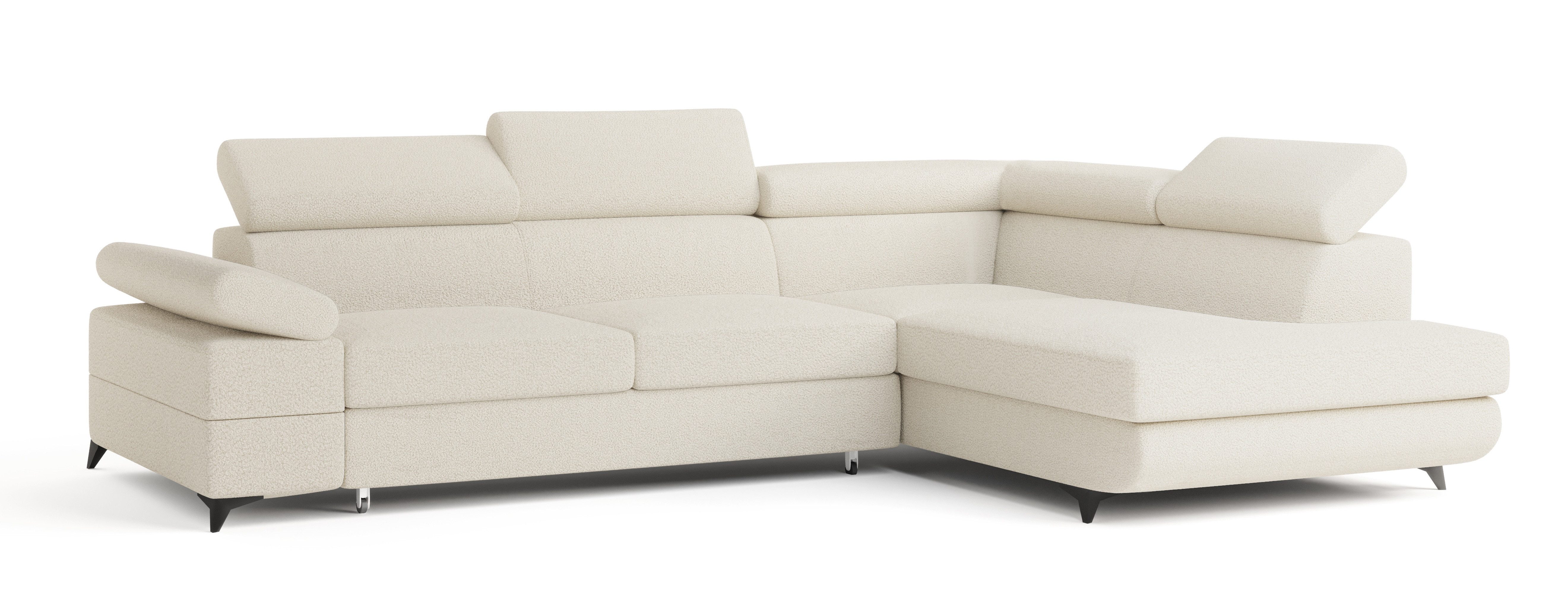 Masseno Ecksofa FAVIEN mit Schlaffunktion L-Form, günstig online kaufen