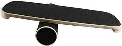 BIGTREE Balanceboard Wackelbrett Holz Durchmesser 40cm, Gleichgewicht Board