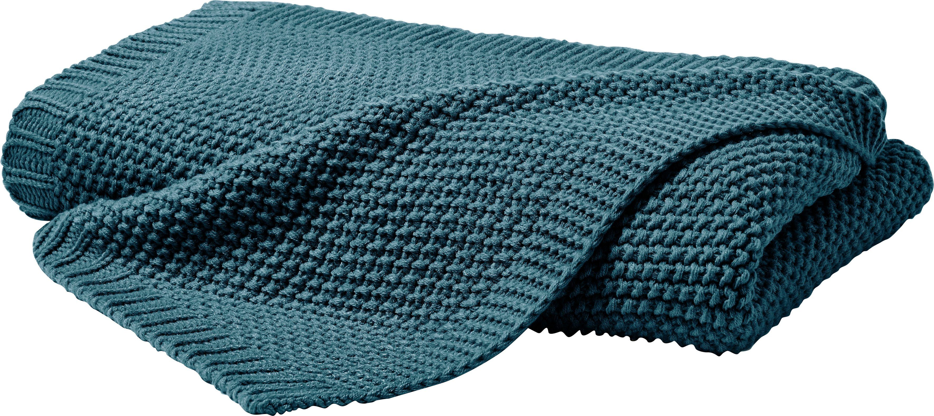Wohndecke Strick, Primera, mit einer hochwertigen günstig online kaufen