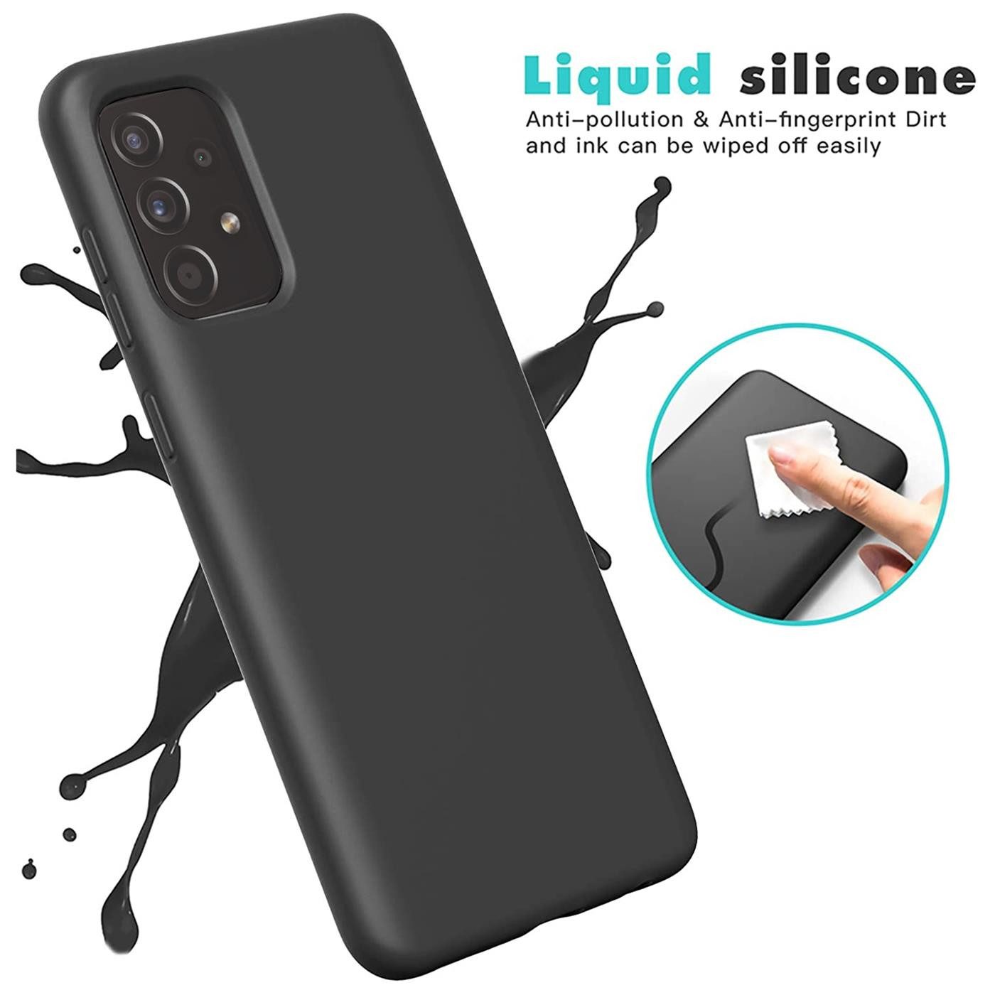 CoolGadget Handyhülle Silikon Colour Slim Case für Samsung Galaxy A52, A52s 5G, A52 5G 6,5 Zoll, Hülle Handy Cover für Samsung A52 / A52 5G / A52s 5G Schutzhülle