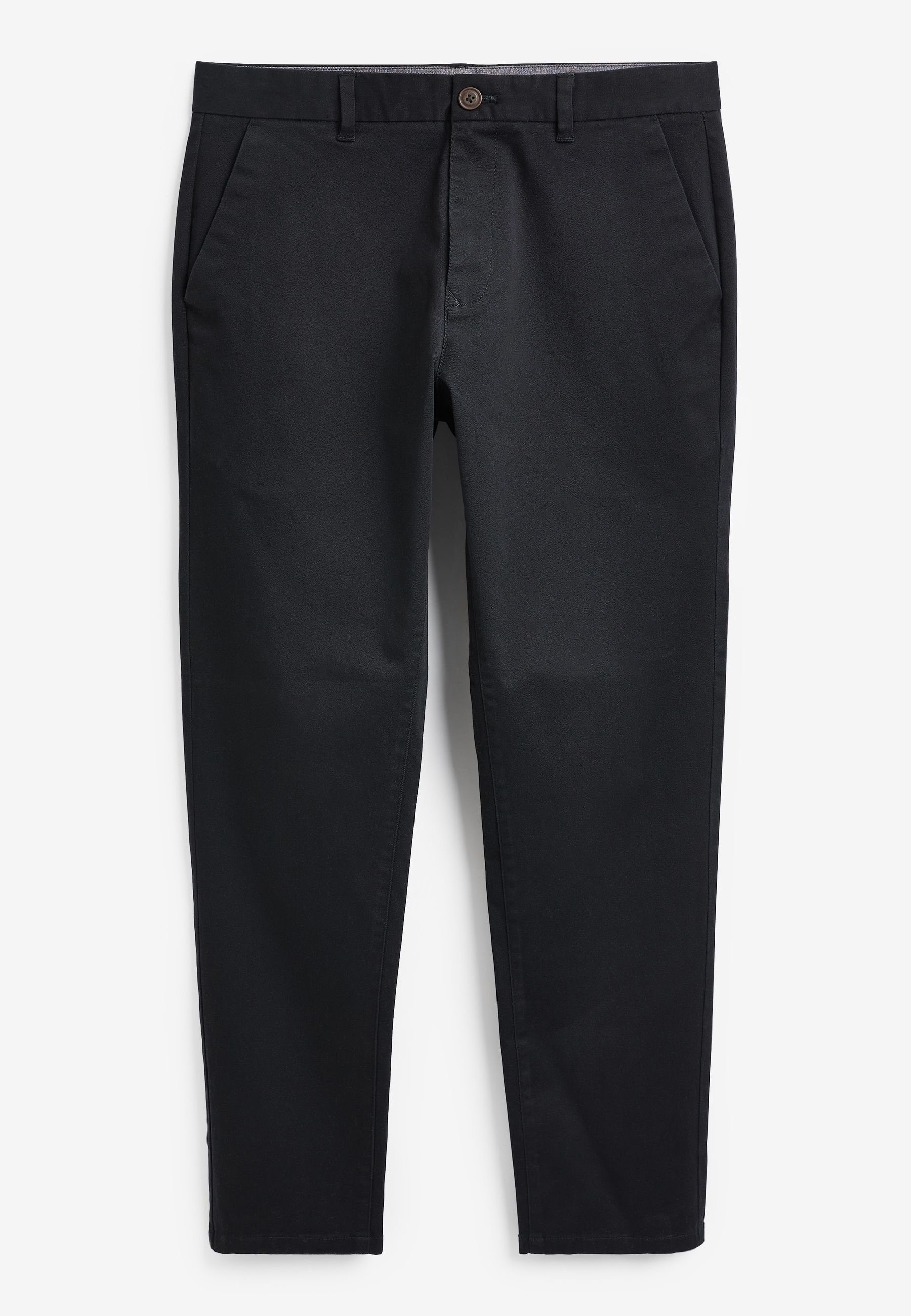 Next Chinohose Chinohose mit Stretch Blue Navy (1-tlg)