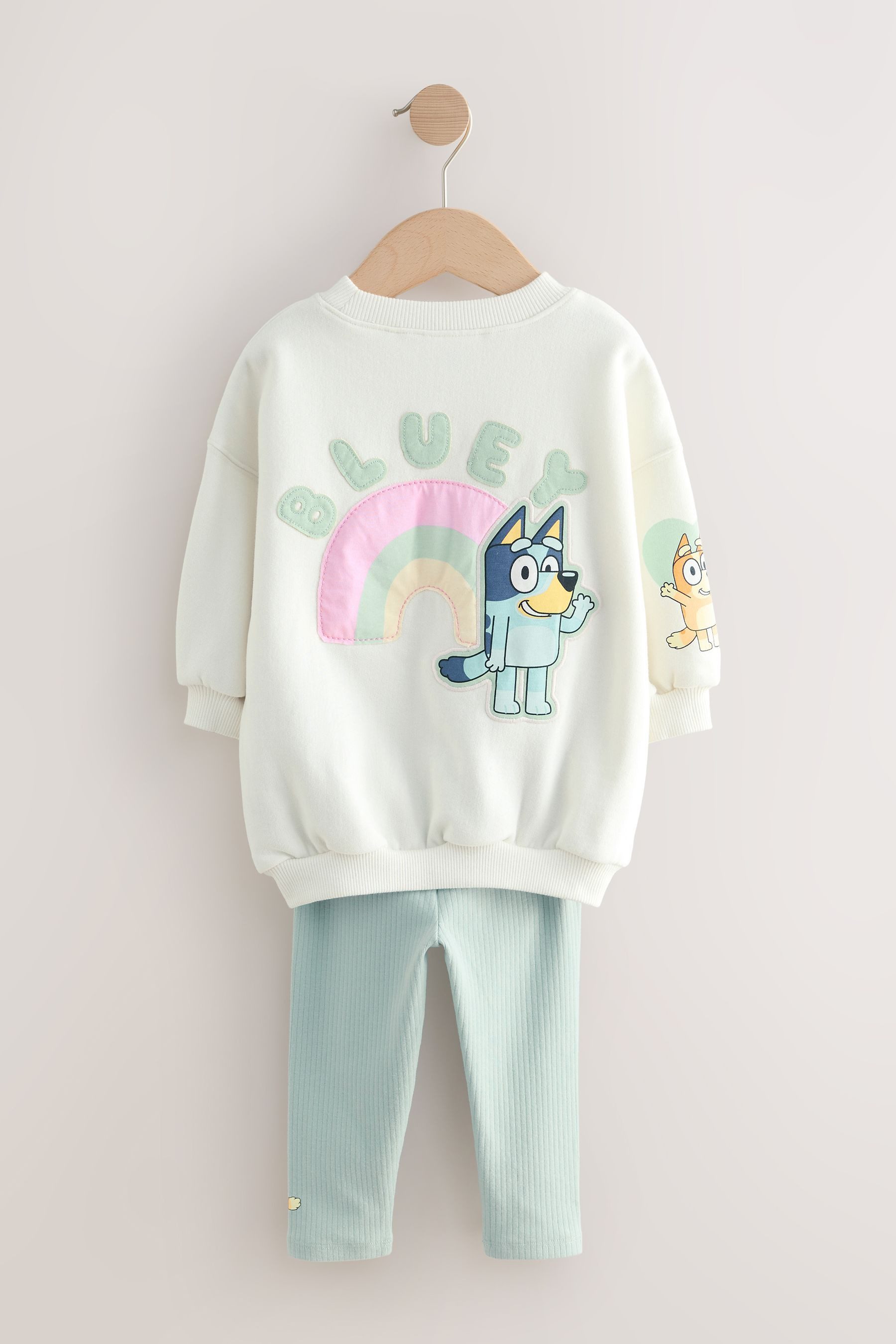Next Top & Leggings Sweatshirt und Leggings im Set, Bluey (2-tlg)