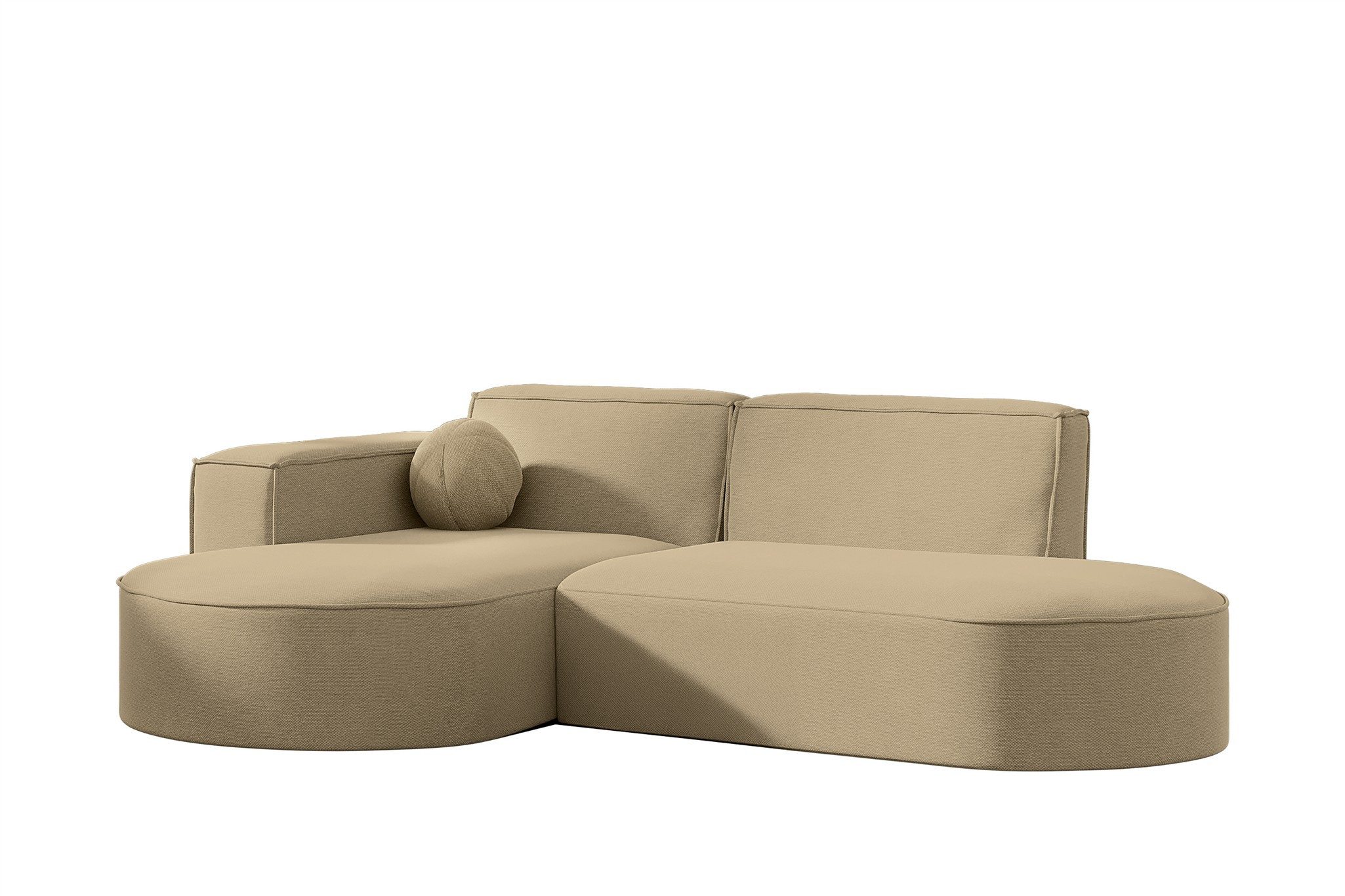 Fun Möbel Loungesofa Gartenmöbel Gartensofa Ecksofa SUNDAY XS, inkl. 1 Zierkissen, Wetterfester Stoff