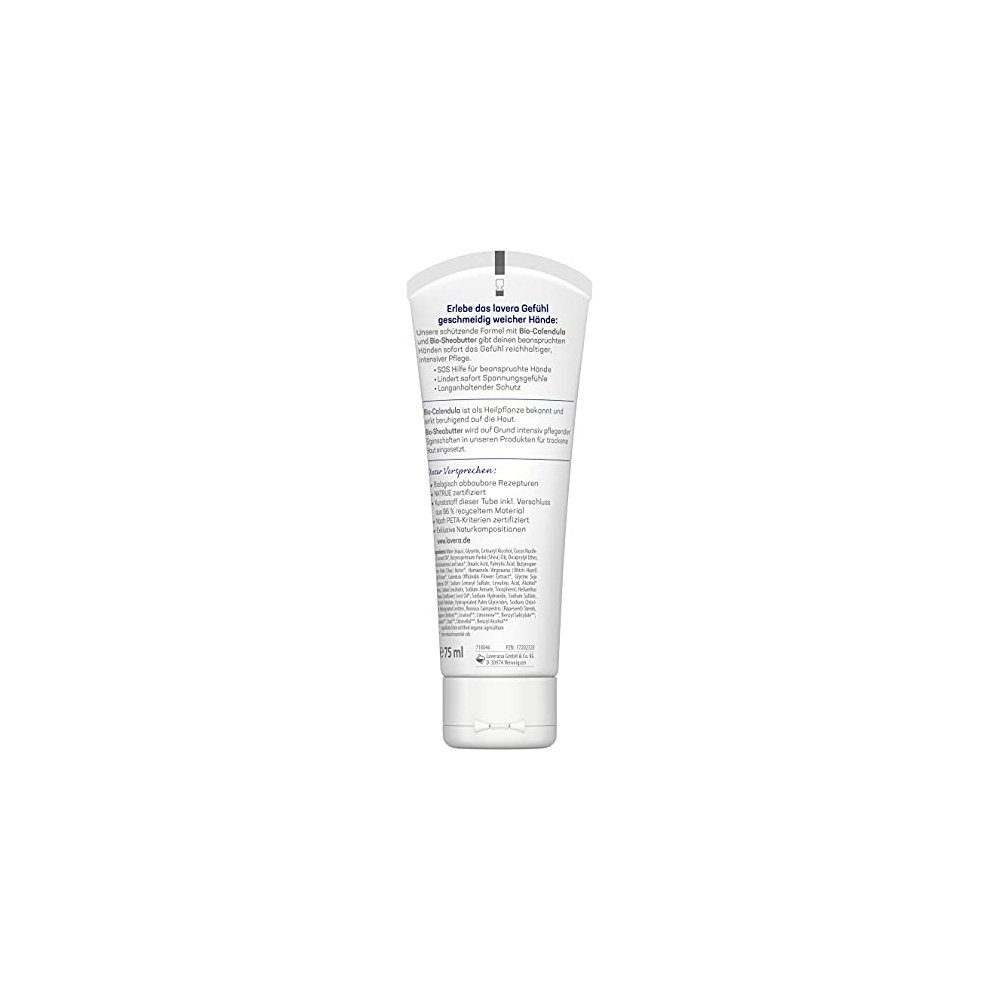 lavera Handcreme Repair Handcreme - Bio Calendula & Bio Sheabutter (1 x 75 ml)