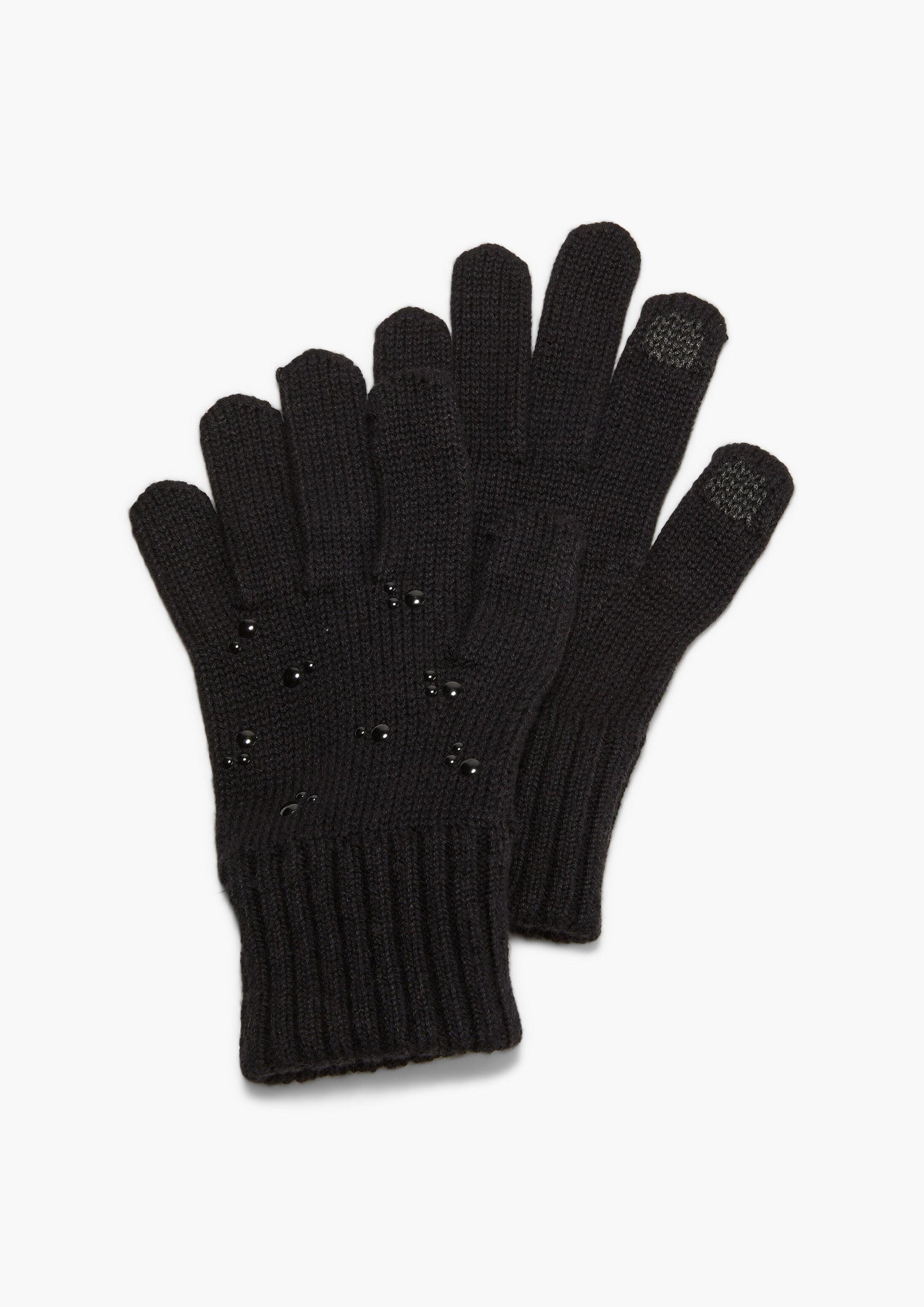 s.Oliver Strickhandschuhe Handschuhe Handschuhe aus Modalmix