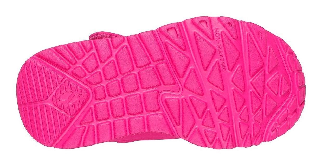 Skechers UNO LITE Lauflernschuh, Klettschuh mit Air-Cooled Memory Foam, Größenschablone zum Download