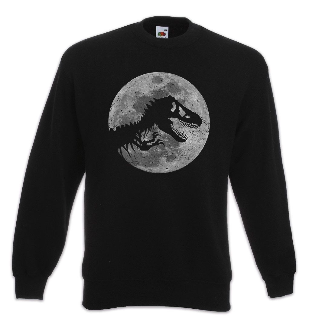 Sweatshirt T-Rex Moon Sweatshirt Mond Skeleton Dinosaur Dinosaurier Tyrannosaurus
