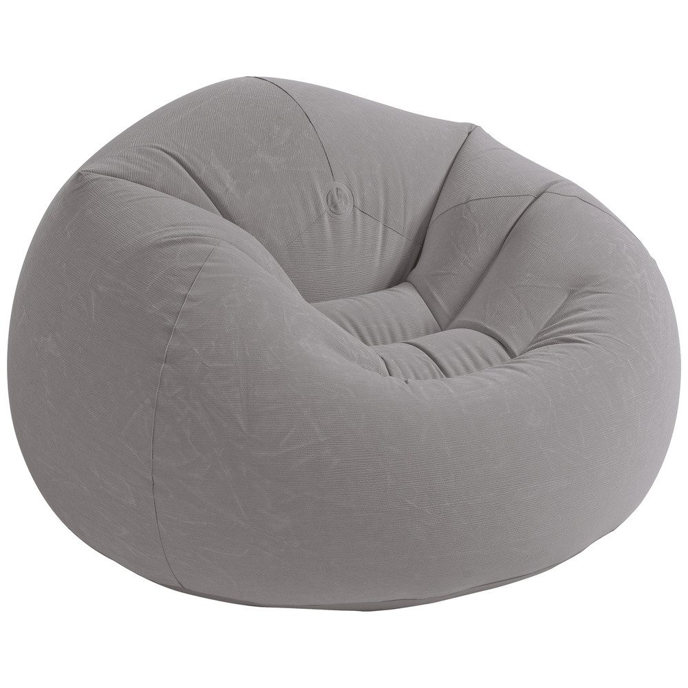 Intex Luftmatratze Intex 68579NP BEANLESS BAG Sessel (L x B x H) 114 x 114 x 71 cm Grau