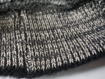KIDKA Strickmütze Wollmütze - aus isländischer Schurwolle (rau)