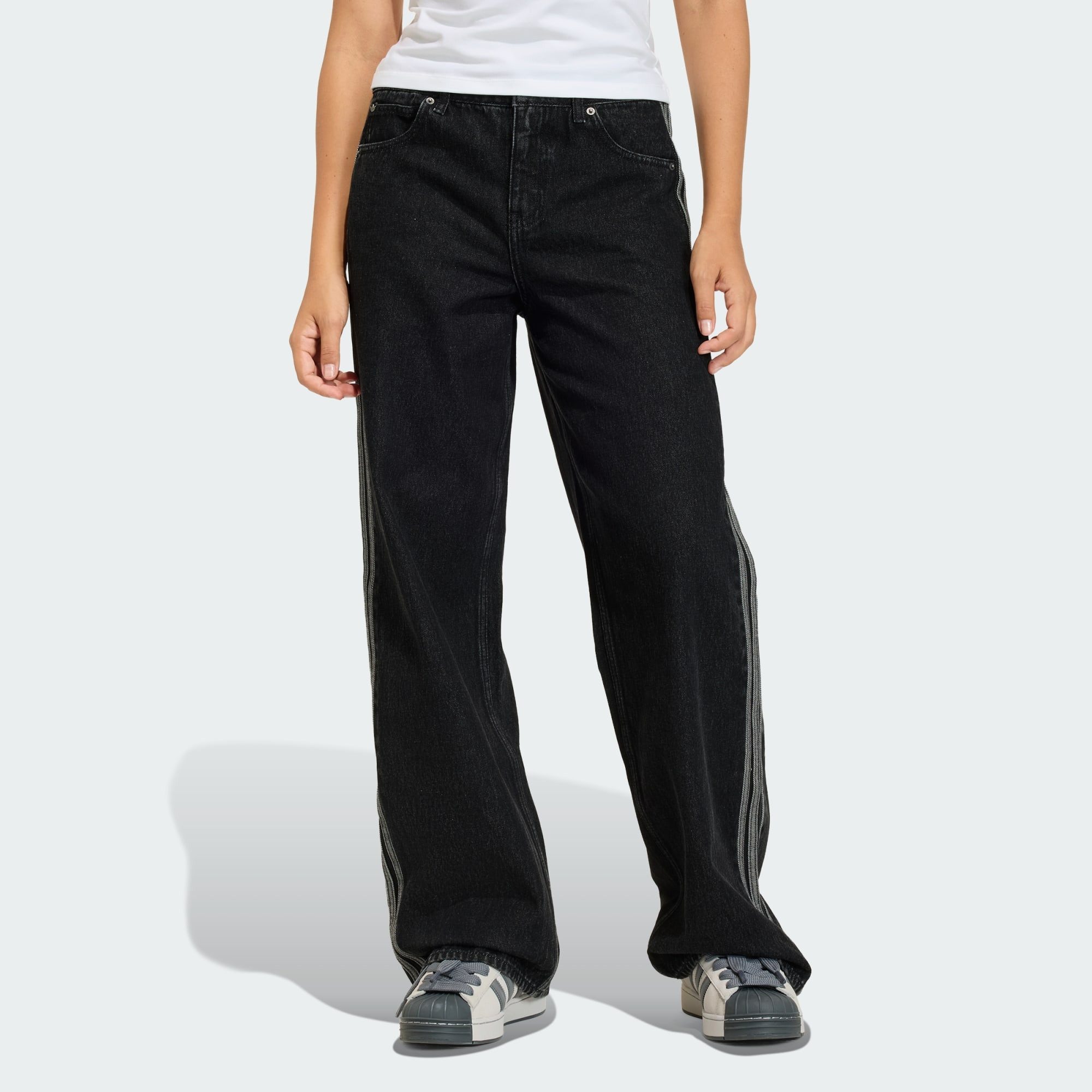 adidas Originals Jeansleggings FIREBIRDTRACK DENIM TRAININGSHOSE (1-tlg) günstig online kaufen