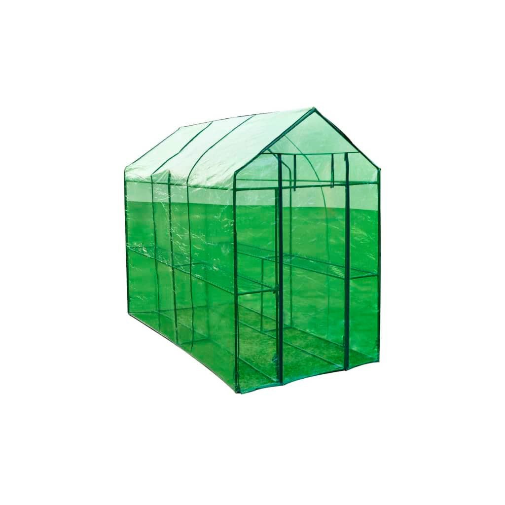 furnicato Gewächshaus Stahl XL grün | ...