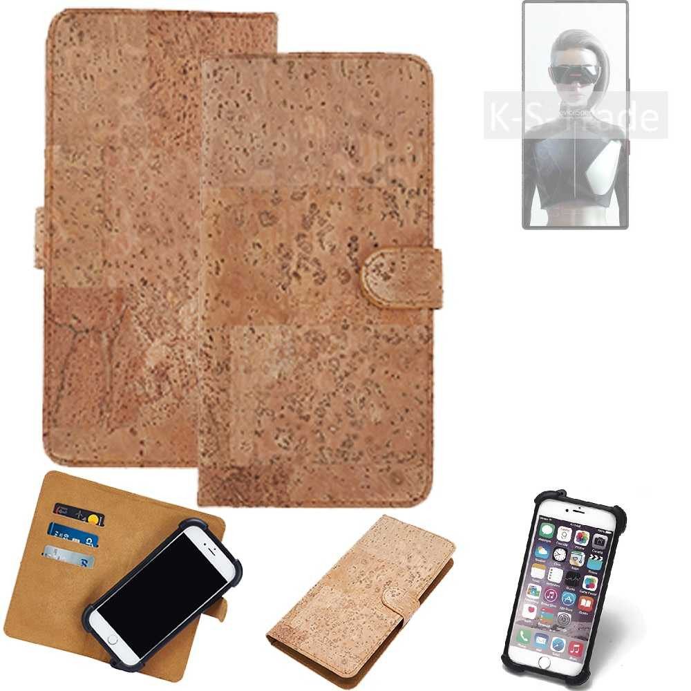 K-S-Trade Handyhülle für REDMAGIC 9S Pro, Hülle - Kork Handyhülle Cover - Schutzhülle TPU Case Bumper in