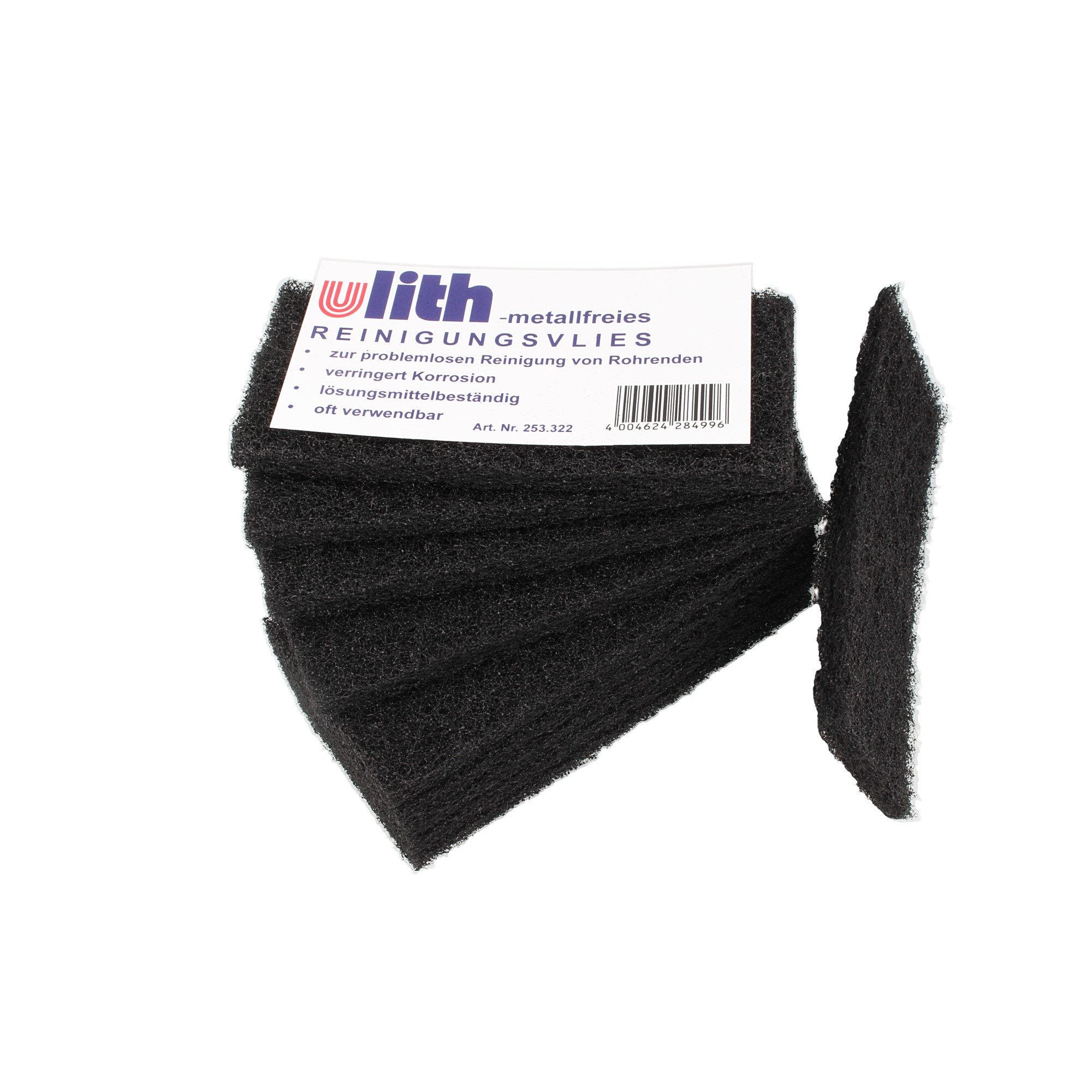 Ulith metallfreies Reinigungsvlies 60 x 130 mm 10er-Pack Reinigungstuch
