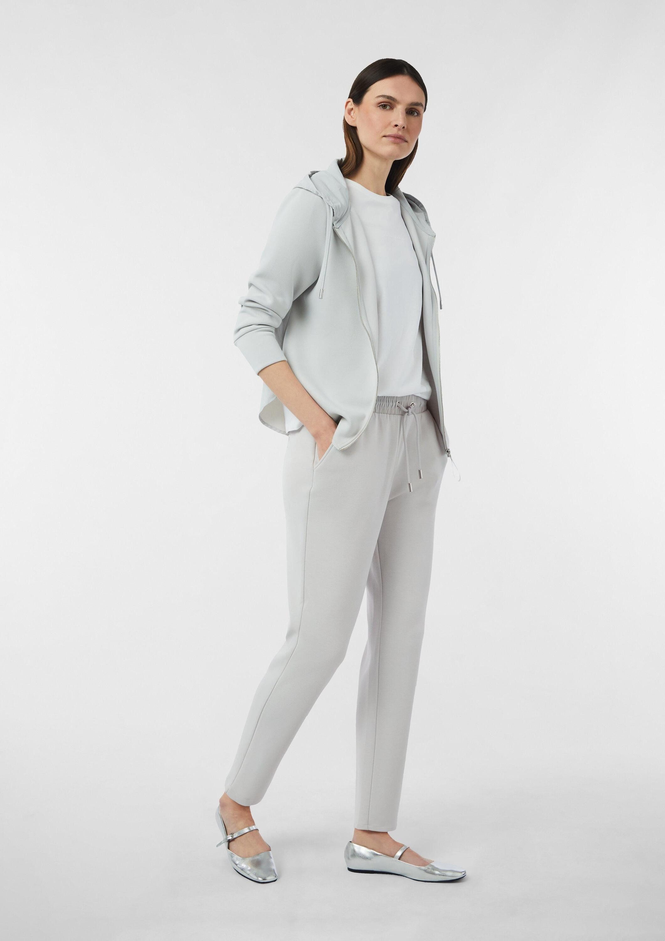 comma Chinos Hose Jersey-Jogpants mit Eingrifftaschen günstig online kaufen