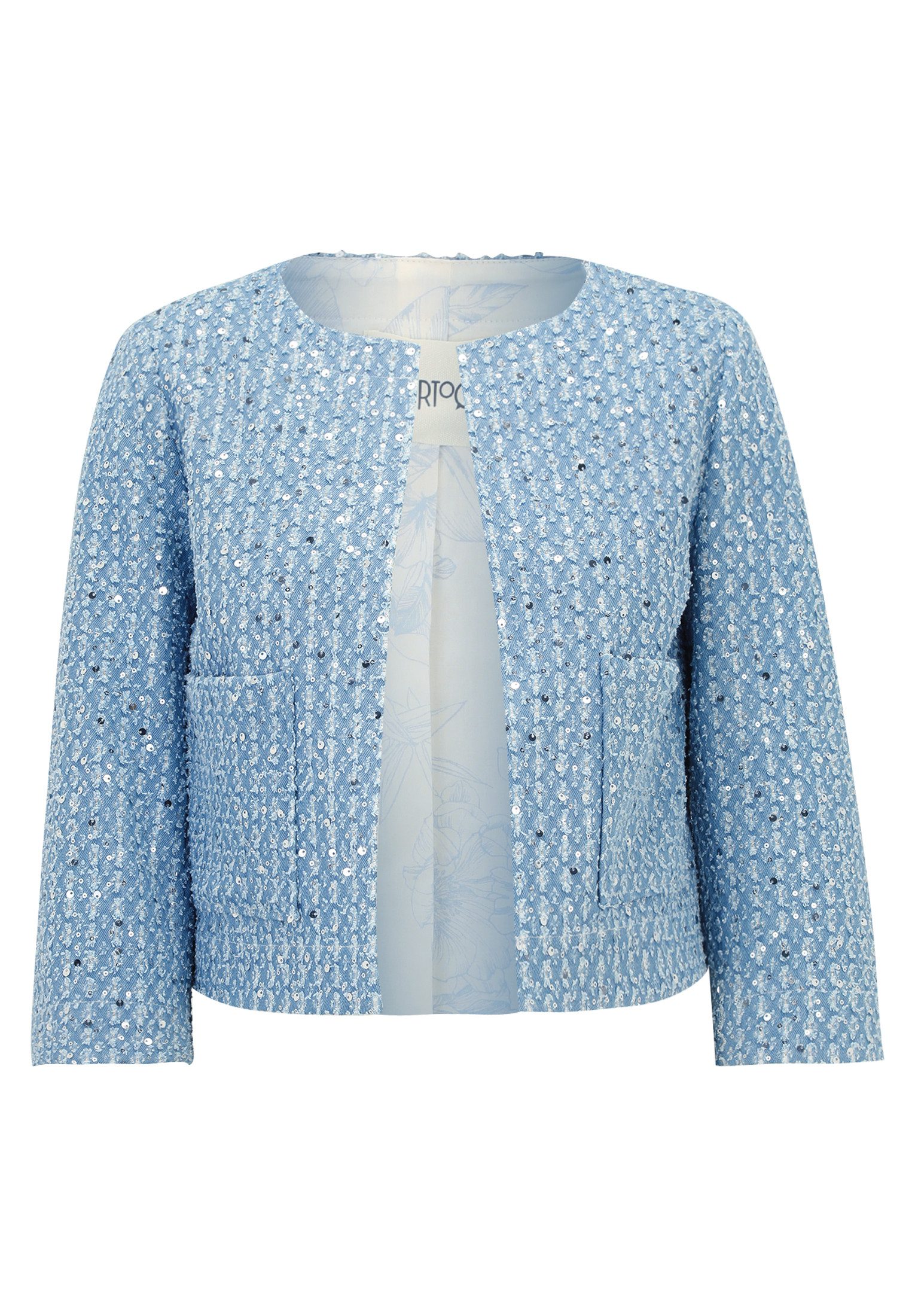 Cartoon Jackenblazer Cartoon Blazer-Jacke mit Pailletten günstig online kaufen