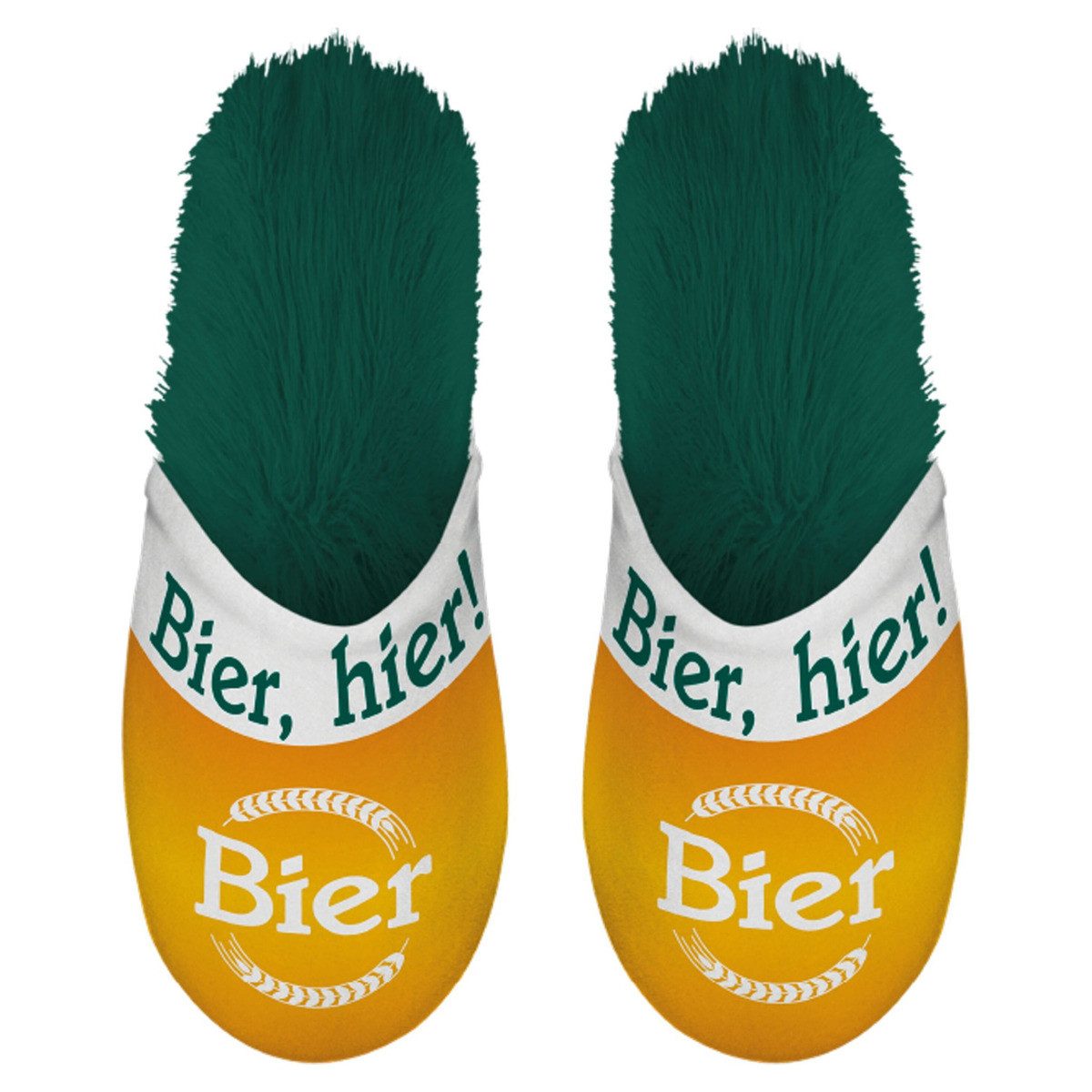 Flamingo Slipper "Bier, hier! Slipper