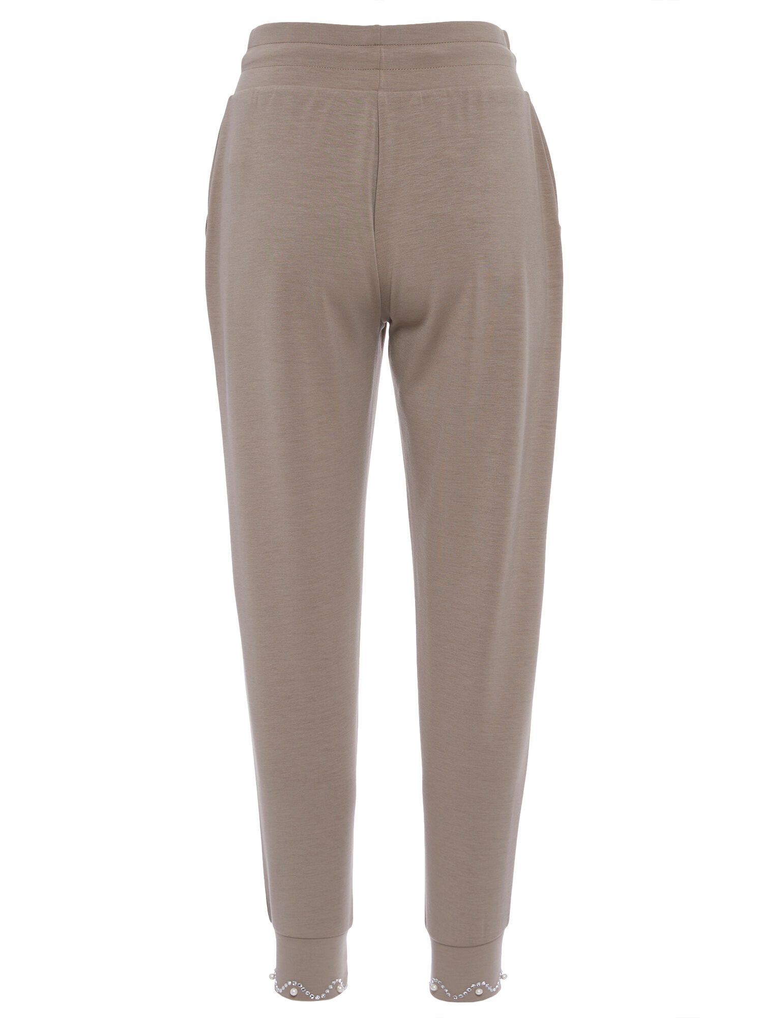 MONACO blue WEEKEND Jogger Pants Sweathose Figurumspielend mit Perleneinsat günstig online kaufen